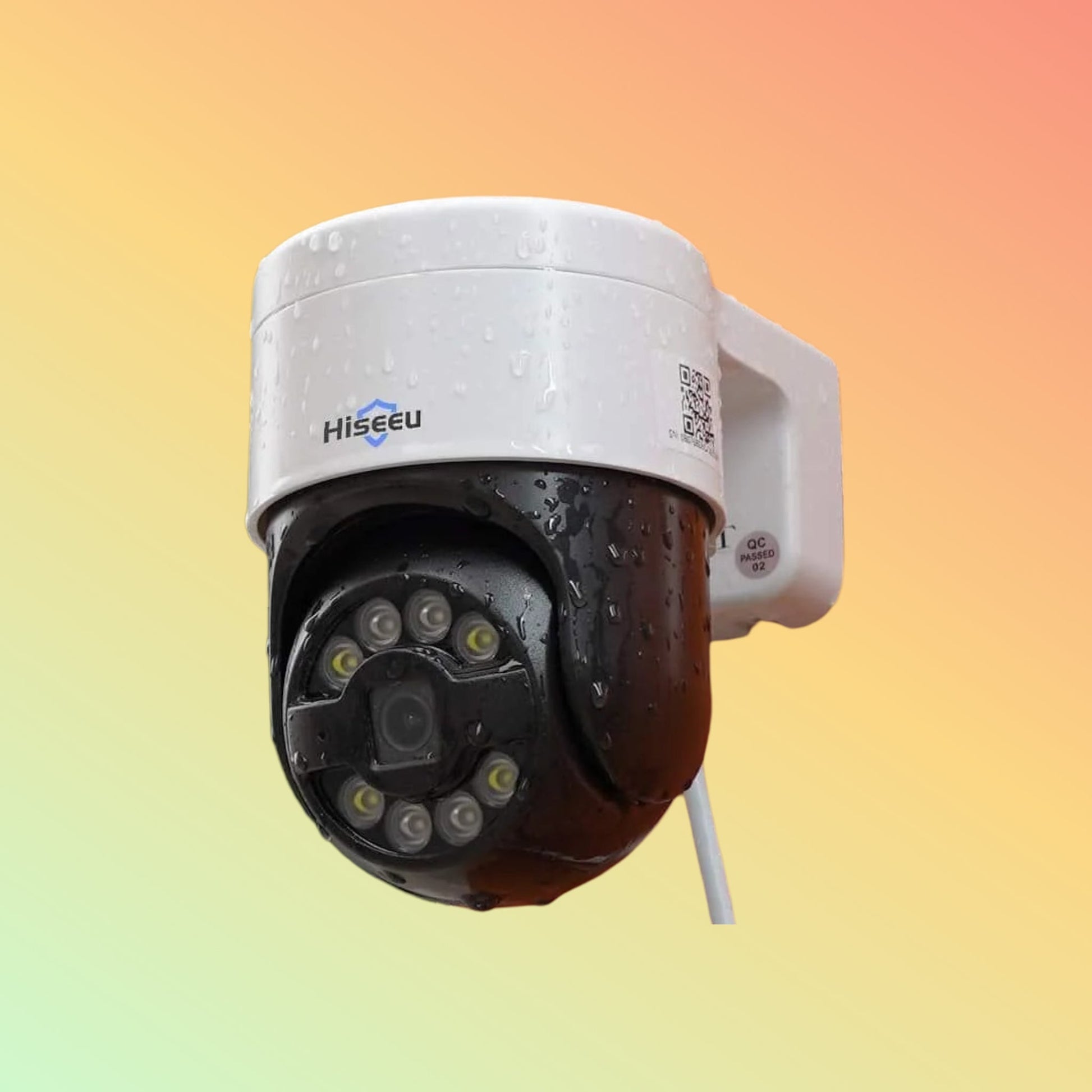 Hiseeu 5MP PTZ PoE Security System – 4K 12" NVR, 330° View, 3TB HDD - NEOTECH