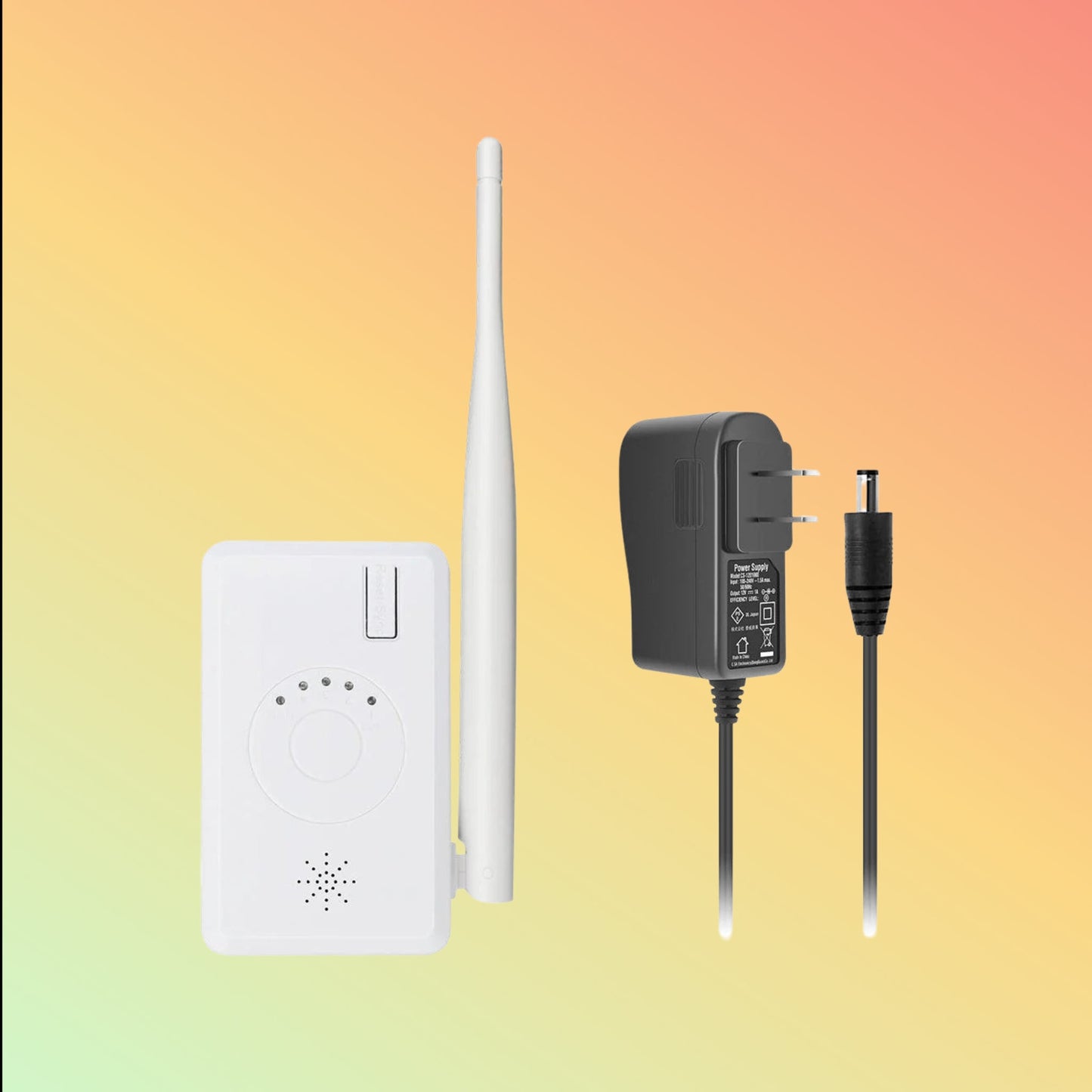 Hiseeu WiFi Repeater, Indoor, 2.4Ghz, DC12V Power Cord - NEOTECH