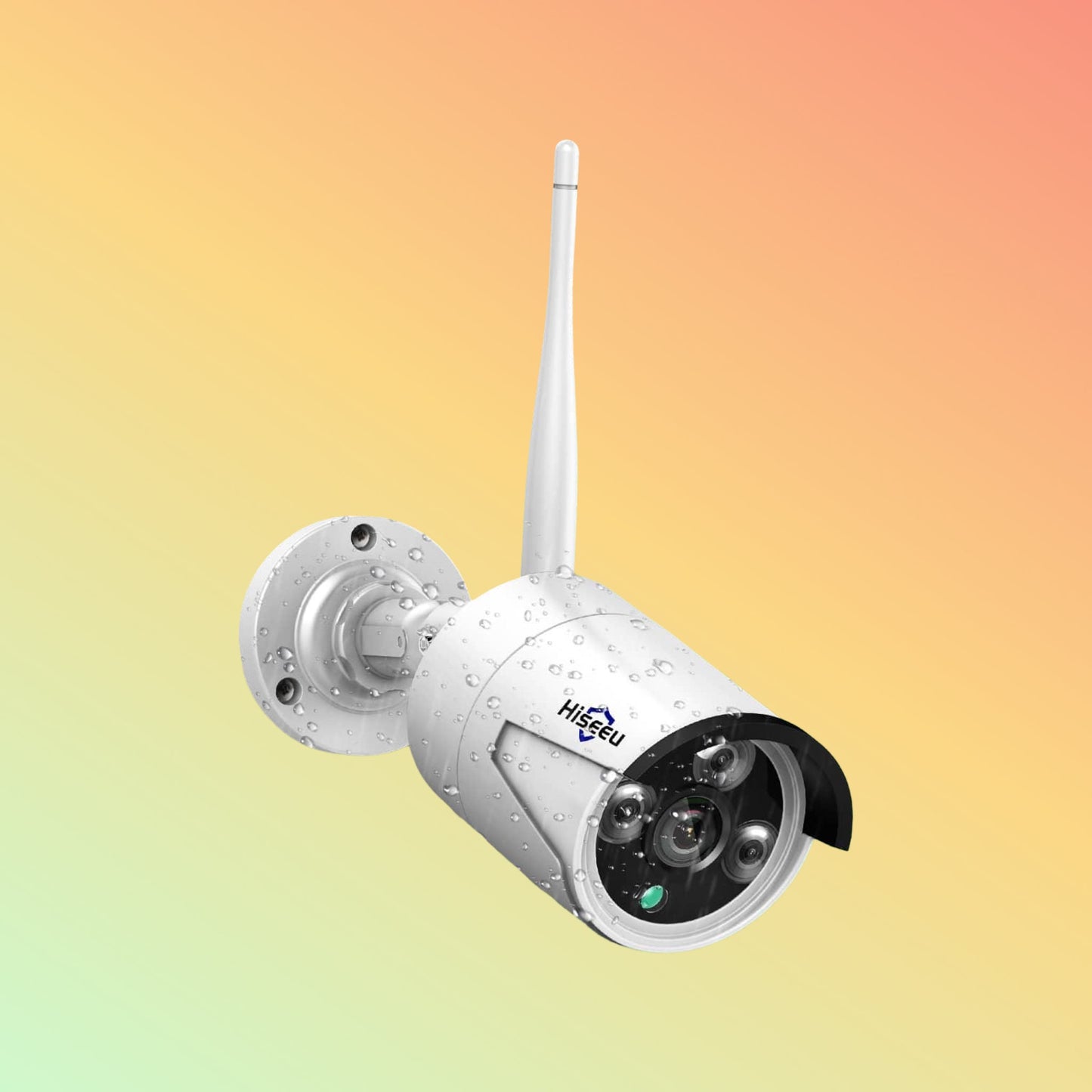 Hiseeu [Wireless Pro, 100ft Range,Expandable 16Channels 4K NVR] 5MP Wireless Security Camera System BUILD - IN HDD - NEOTECH