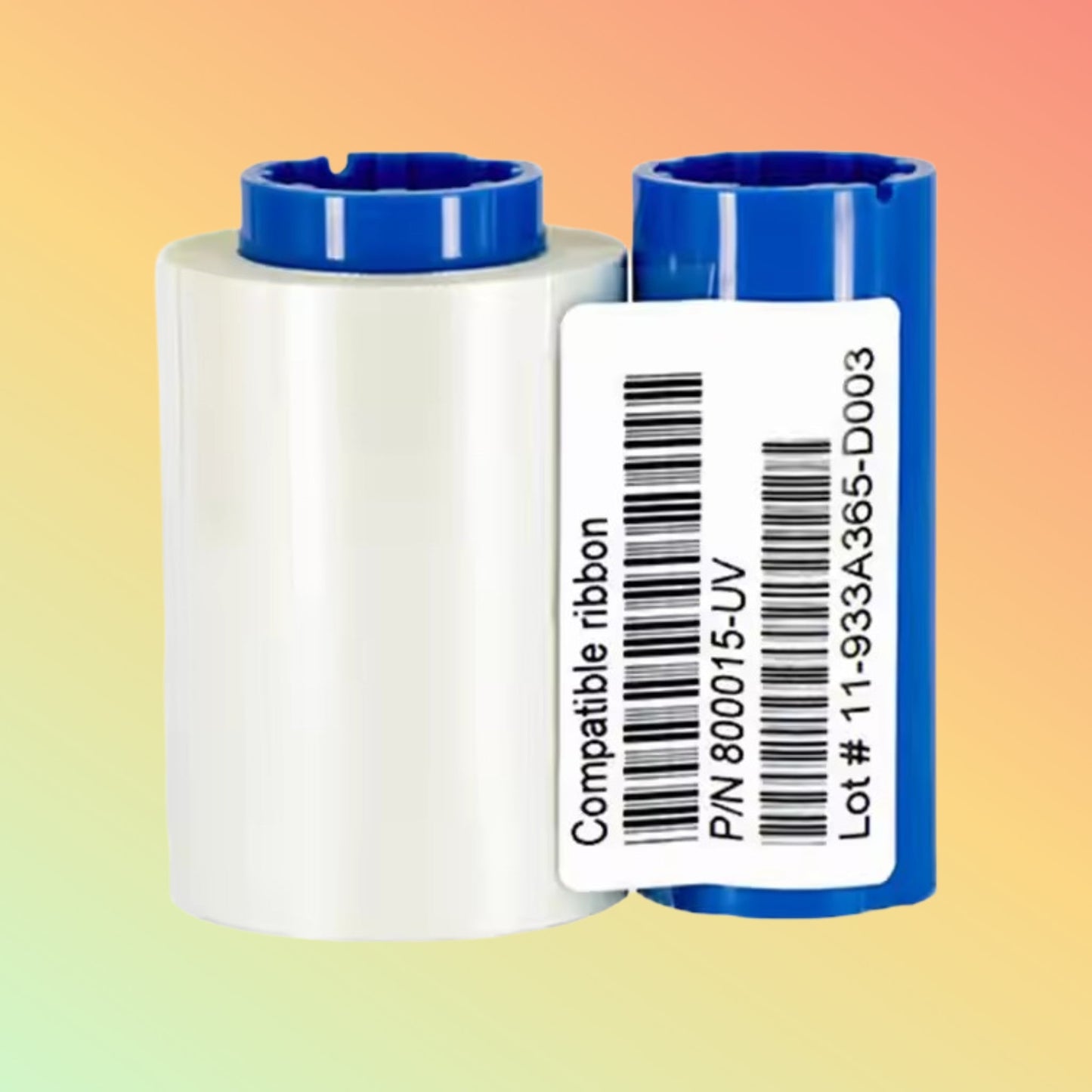 Hologram P330i Plastic Card Printer Transparent Invisible Blue Color UV Thermal Ribbon - NEOTECH
