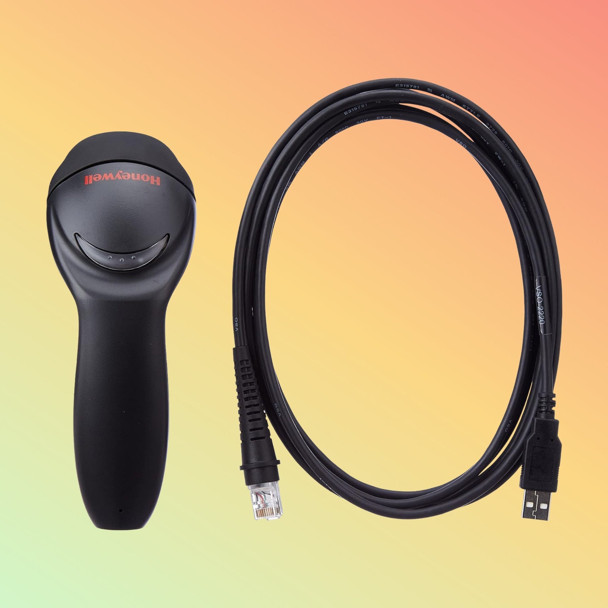 Honeywell Eclipse 5145 Single - Line Laser Barcode Scanner White Color with USB Cable - NEOTECH