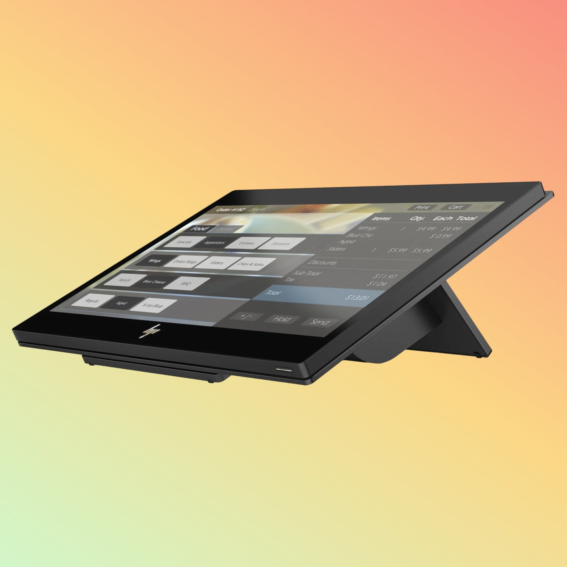 HP Engage One Prime POS box contents – terminal adapter and setup guide UAE