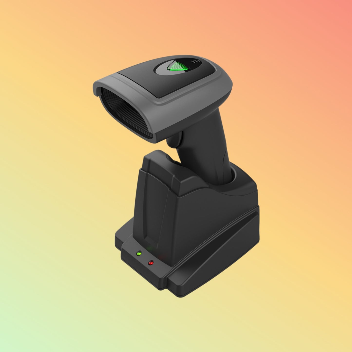 Ibocode 1D 2D QR Code Cordless Handheld Barcode Scanner With Charging Base - NEOTECH