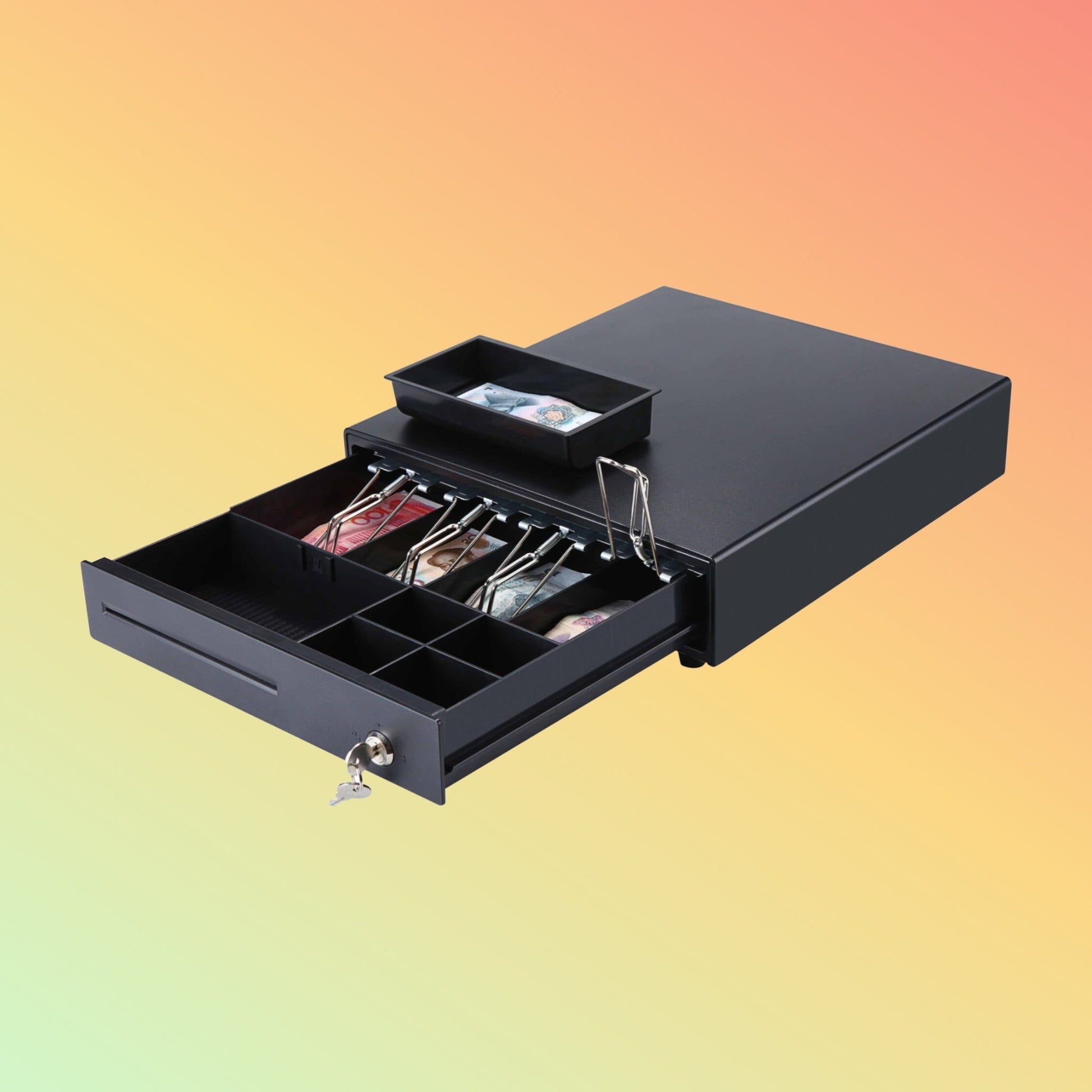 Ibocode Heavy Duty Removable Cash Tray 4B8C/5B4C Cash Register Drawer For POS System - NEOTECH