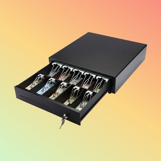 Ibocode Light - Duty Fully Removable Money Box Bill Coin Tray Cash Register Drawer For Supermarket Bar Coffee Shop Restaurant - NEOTECH