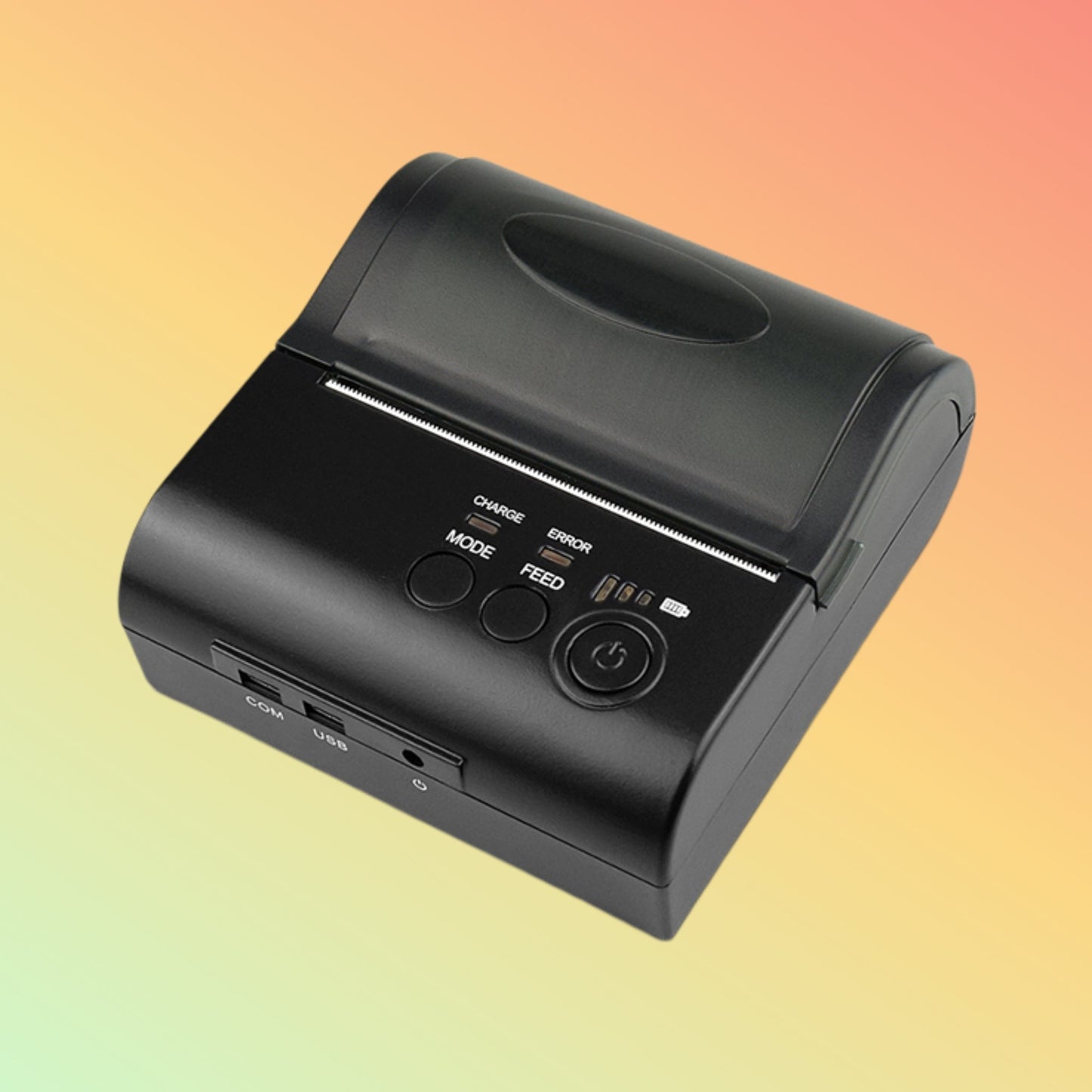 Ibocode Mini Portable Bill Tickets Printer USB Bluetooth 3 - Inch 80mm Thermal Receipt Printer For Android IOS Windows - NEOTECH