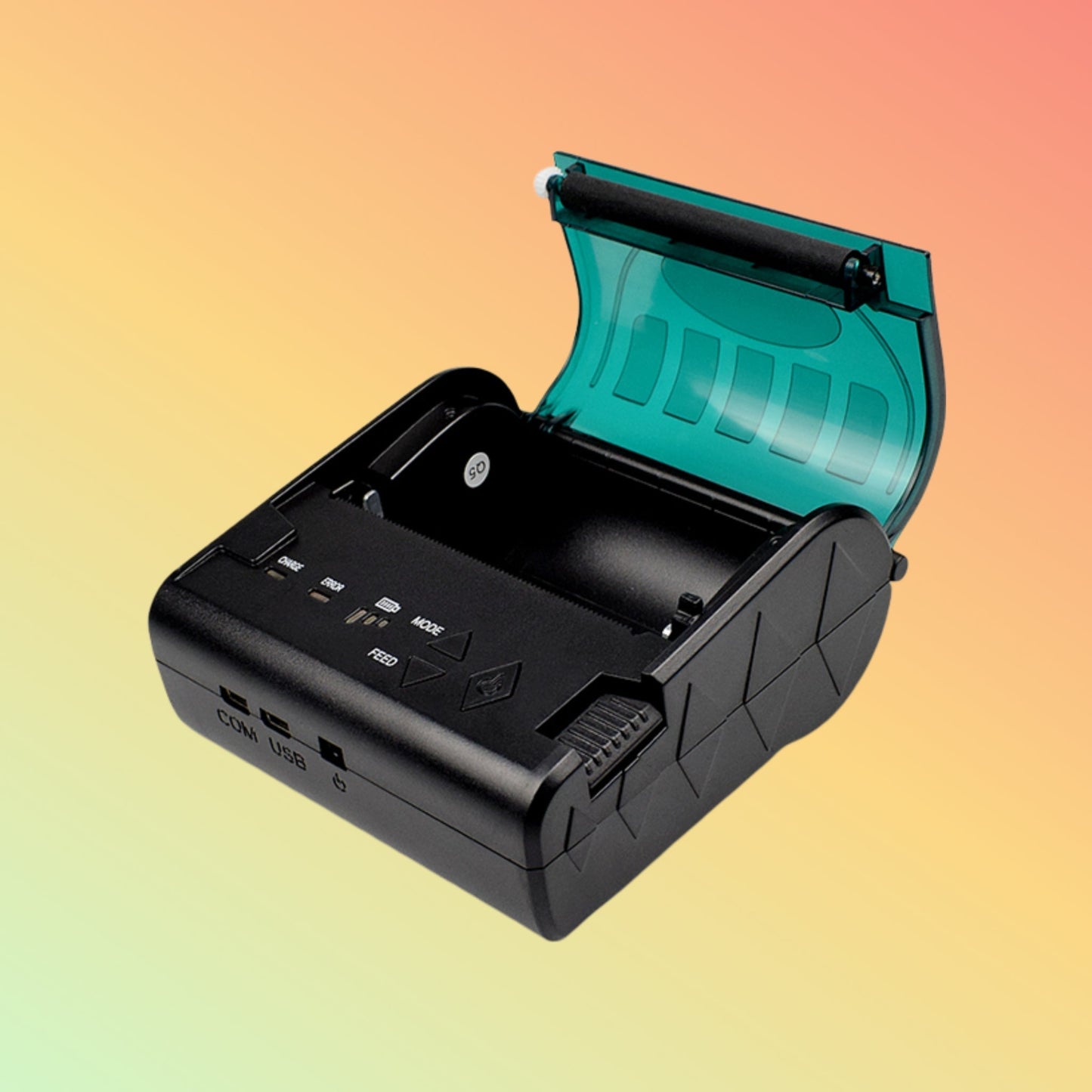 Ibocode Portable Bill Printer USB Bluetooth Auto Cutter 3 - Inch 80mm Mini Thermal Receipt Printer - NEOTECH