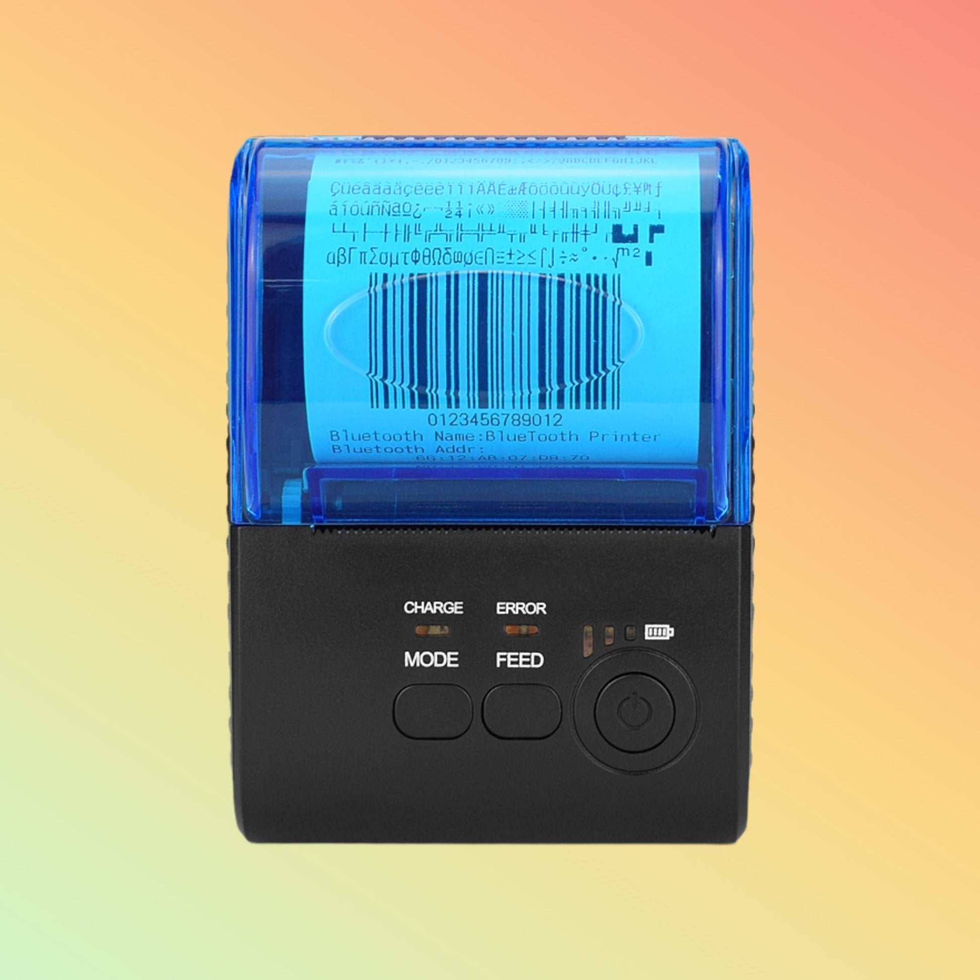 Ibocode Portable Mobile Printer Android Bluetooth USB 2 - Inch 58mm Mini Receipt Thermal Printer - NEOTECH