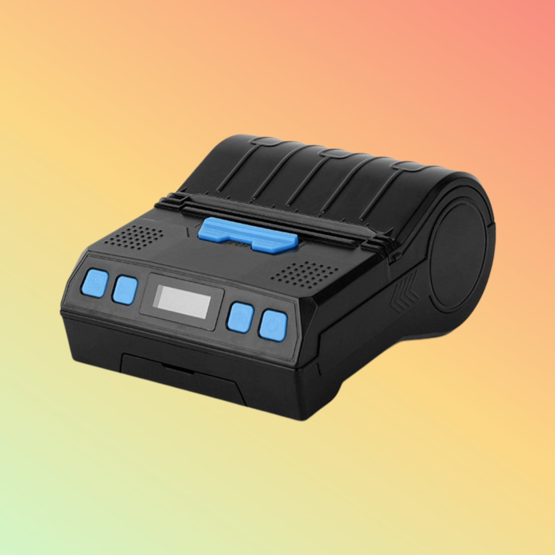 Ibocode Portable Wireless Barcode Printer USB Bluetooth Auto Cutter 3 - Inch 80mm Mini Thermal Label Printer For Shipping Delivery - NEOTECH