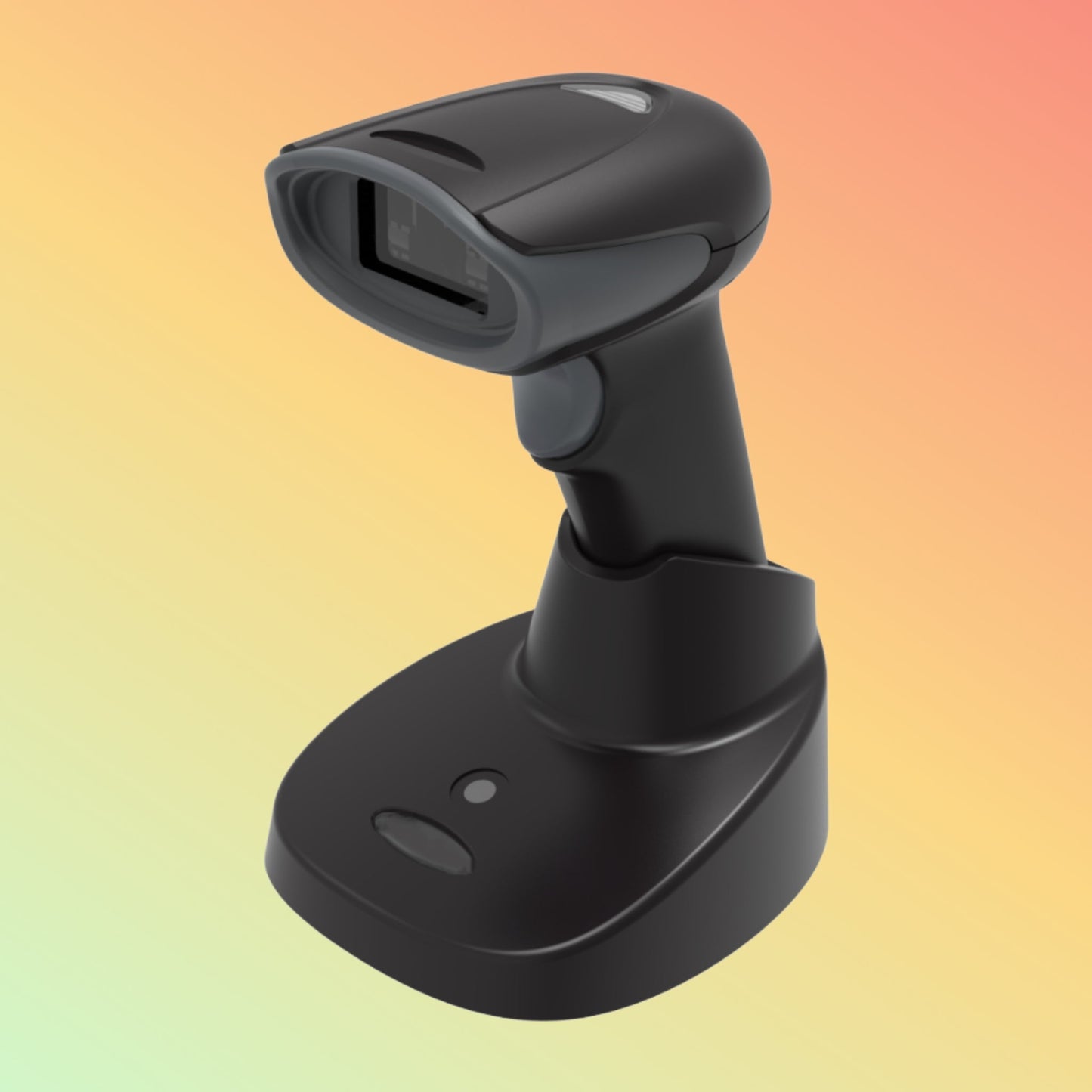 Ibocode QuickScan 1D/2D Wireless Barcode Scanner with Base - NEOTECH