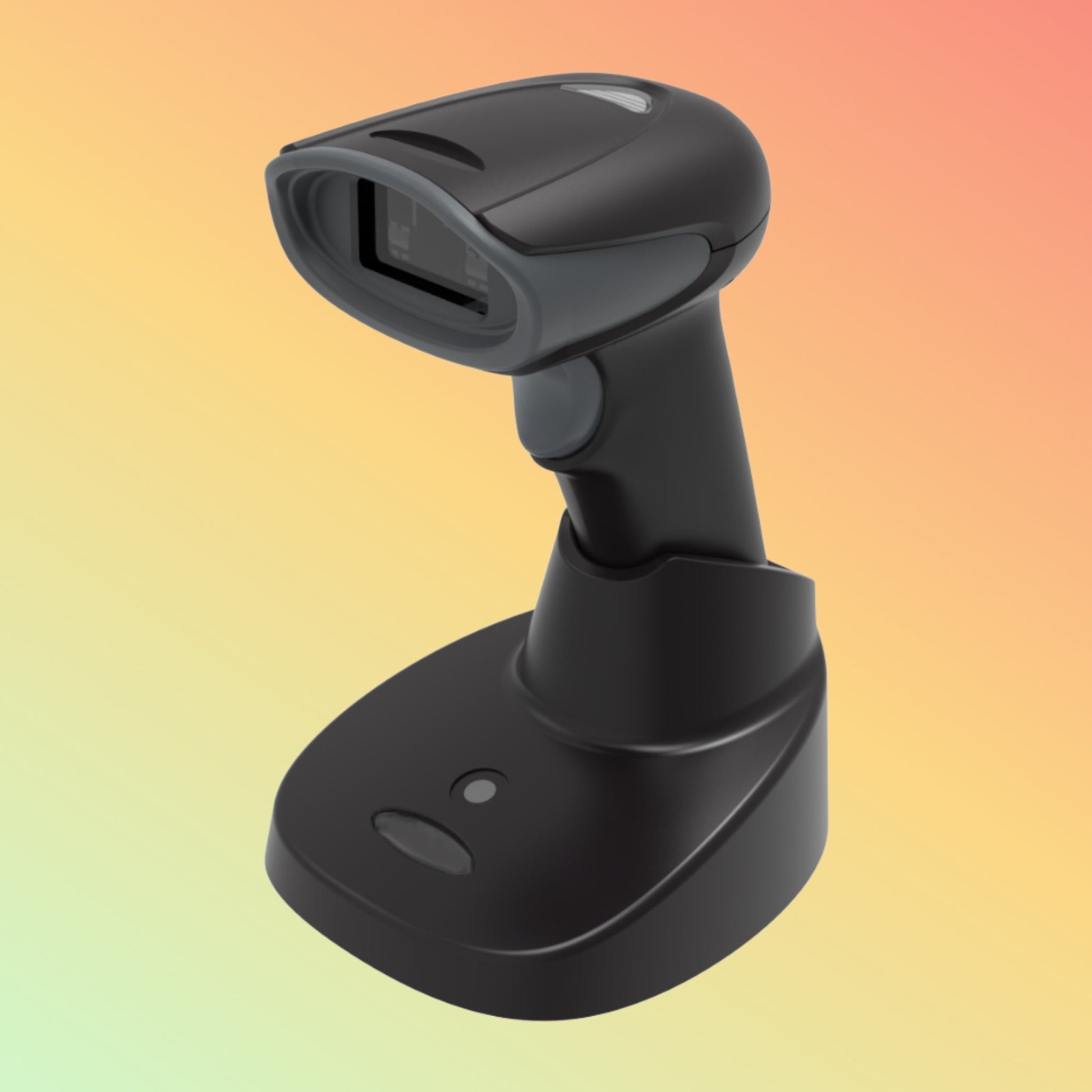 Ibocode QuickScan 1D/2D Wireless Barcode Scanner with Base - NEOTECH