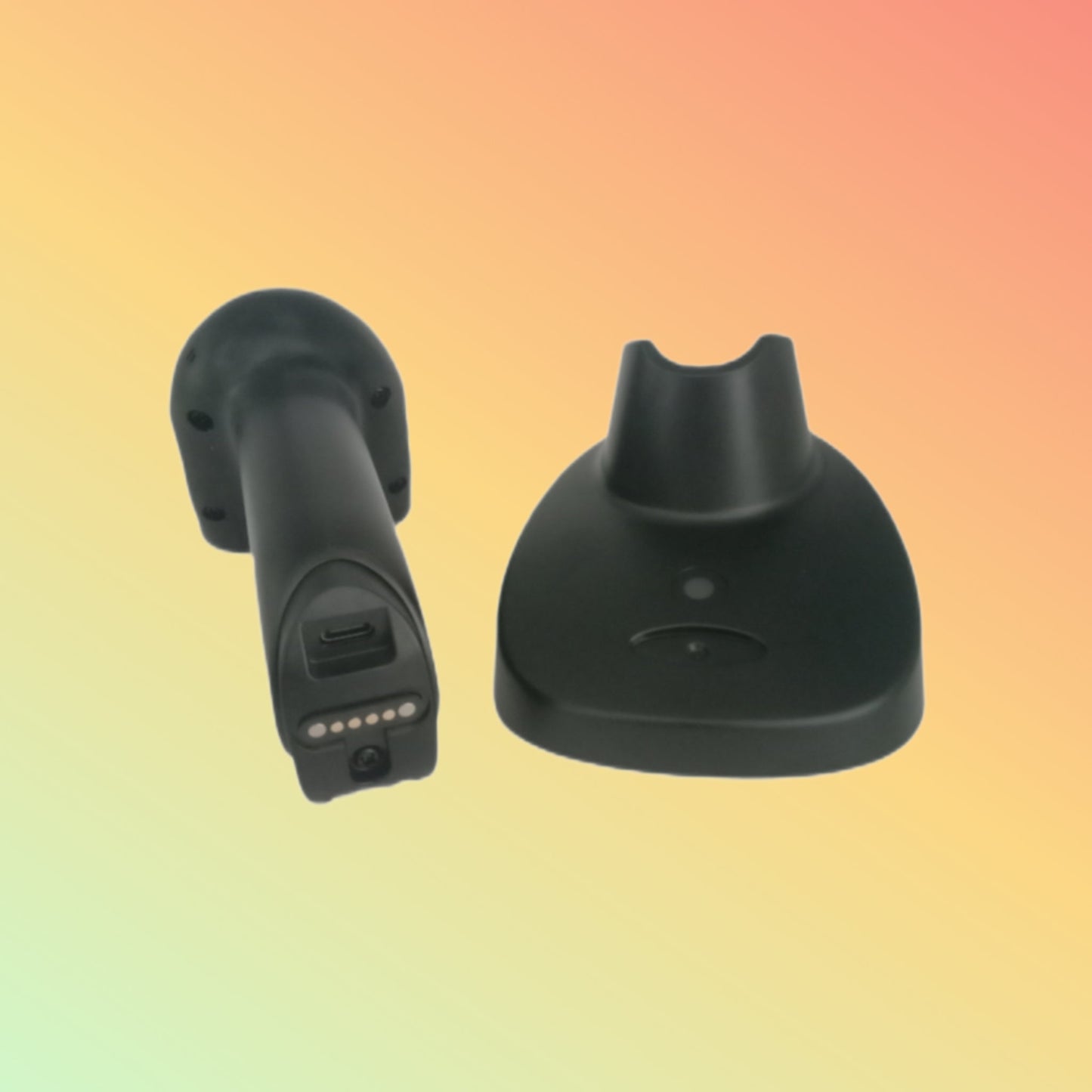 Ibocode QuickScan 1D/2D Wireless Barcode Scanner with Base - NEOTECH