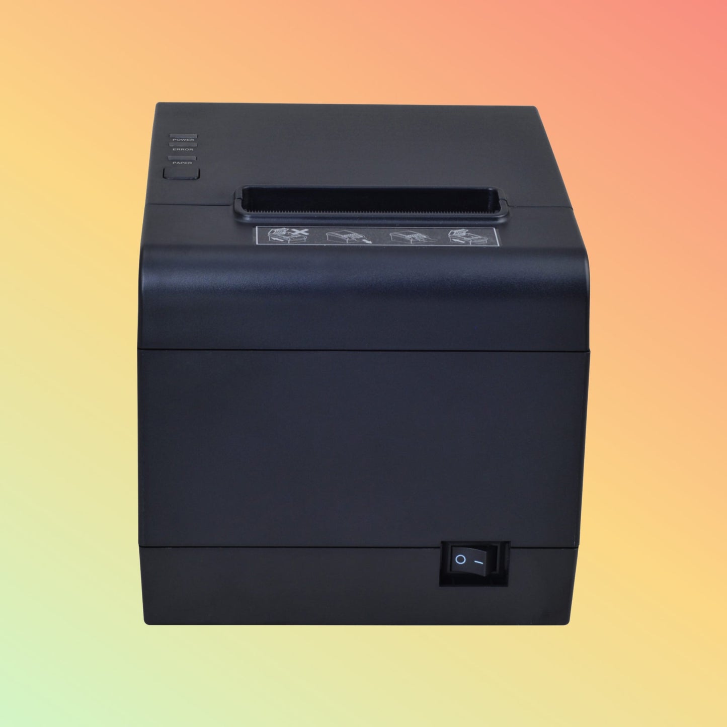 Ibocode Restaurant Desktop Bill Printer 80mm Receipt Printer 3 - inch Support Wall Mounting - NEOTECH