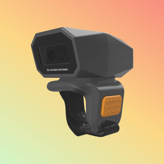 Ibocode Ring Scanner, 3 - in - 1 Wireless Bluetooth Finger Reader, 1D/2D QR, Warehouse - NEOTECH