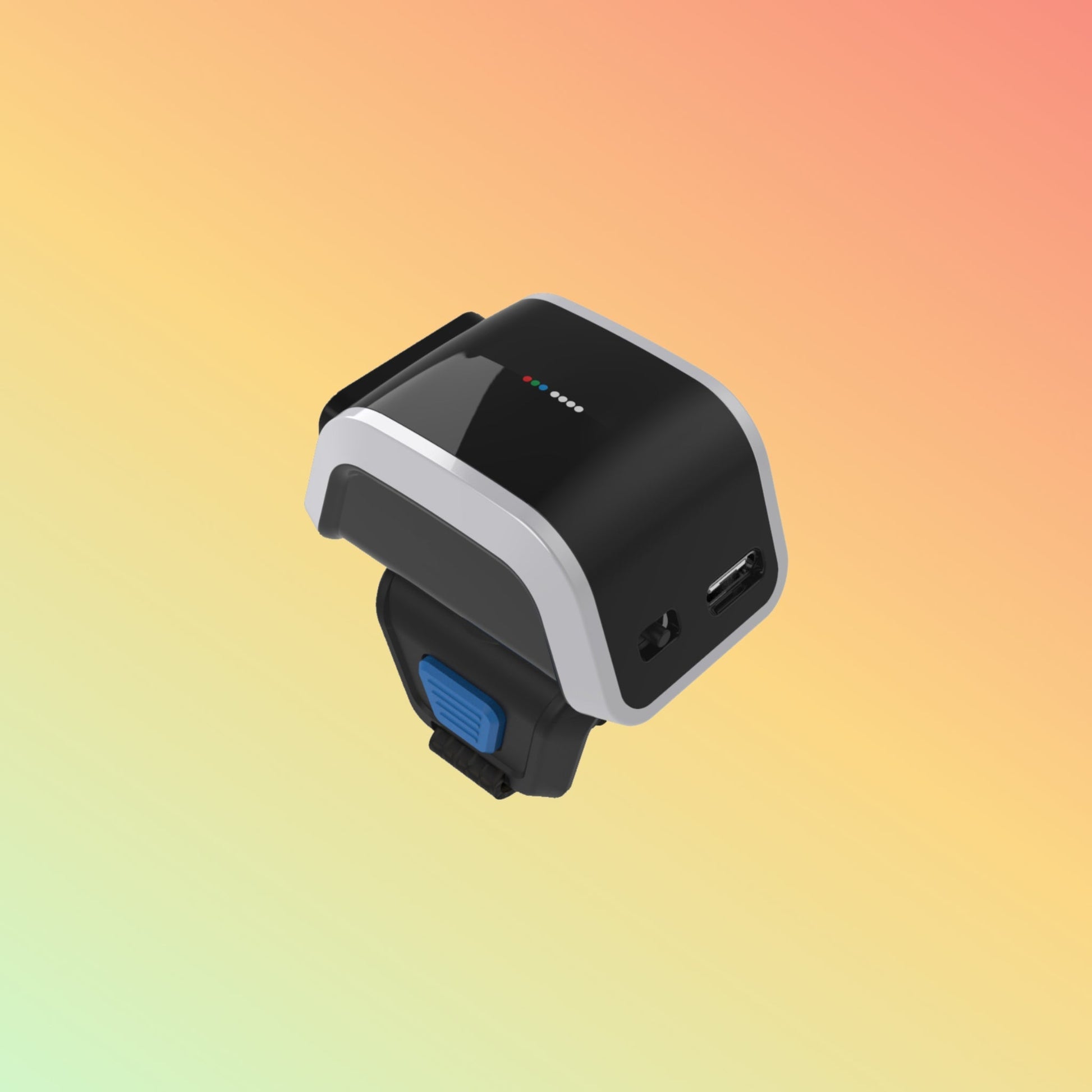 Ibocode Ring Wearable Scanner, Bluetooth Wireless, Mini Finger Reader, 1D/2D QR - NEOTECH
