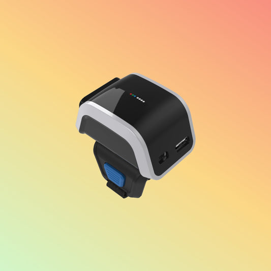 Ibocode Ring Wearable Scanner, Bluetooth Wireless, Mini Finger Reader, 1D/2D QR - NEOTECH