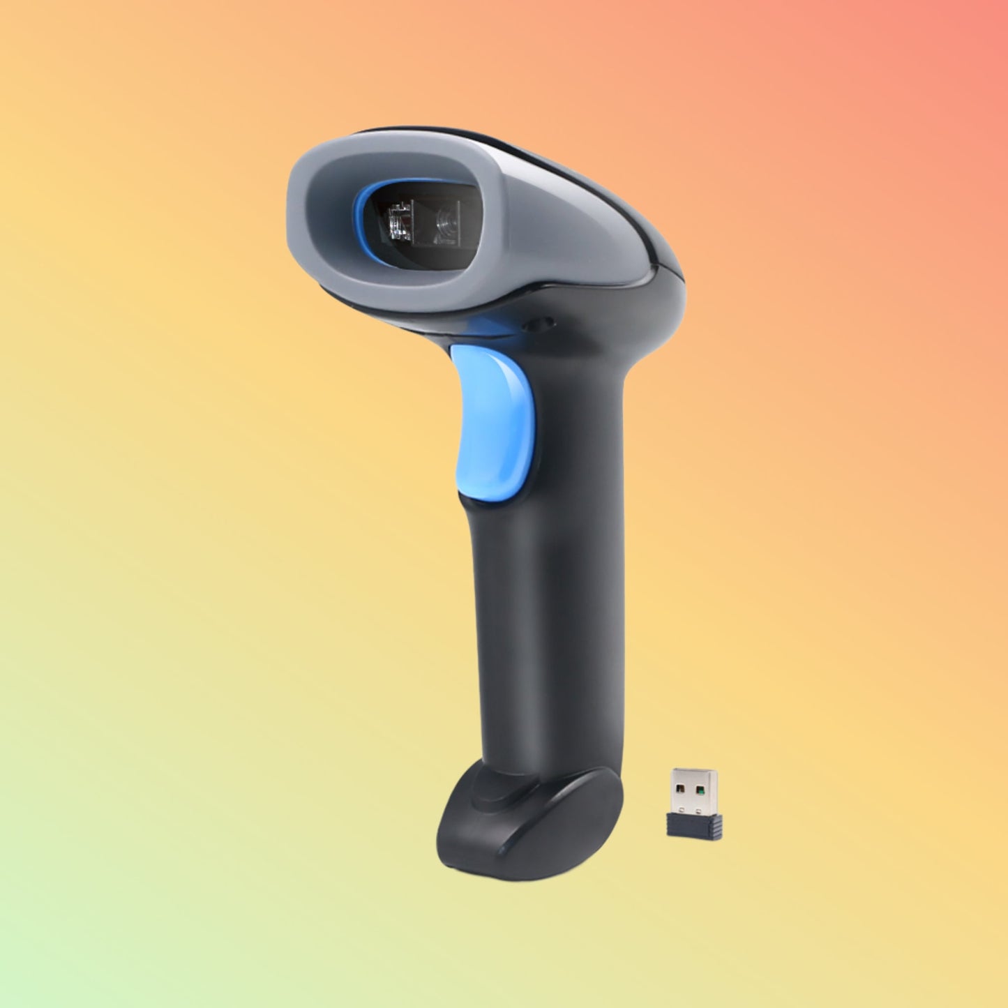 Ibocode - Wired QR Code Reader 1D 2D CMOS Barcode Scanner, Wireless with 2.4G Receiver - NEOTECH