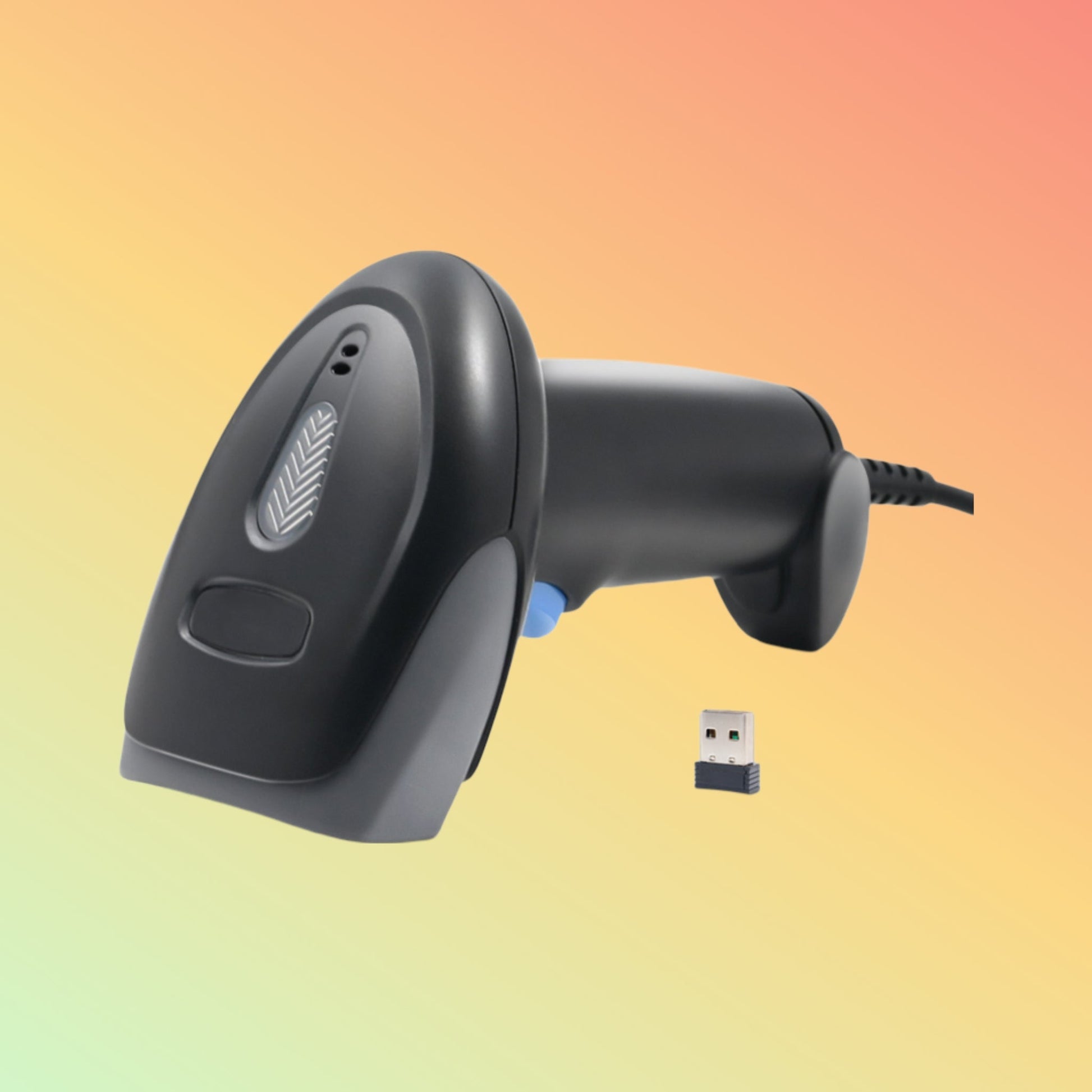 Ibocode - Wired QR Code Reader 1D 2D CMOS Barcode Scanner, Wireless with 2.4G Receiver - NEOTECH
