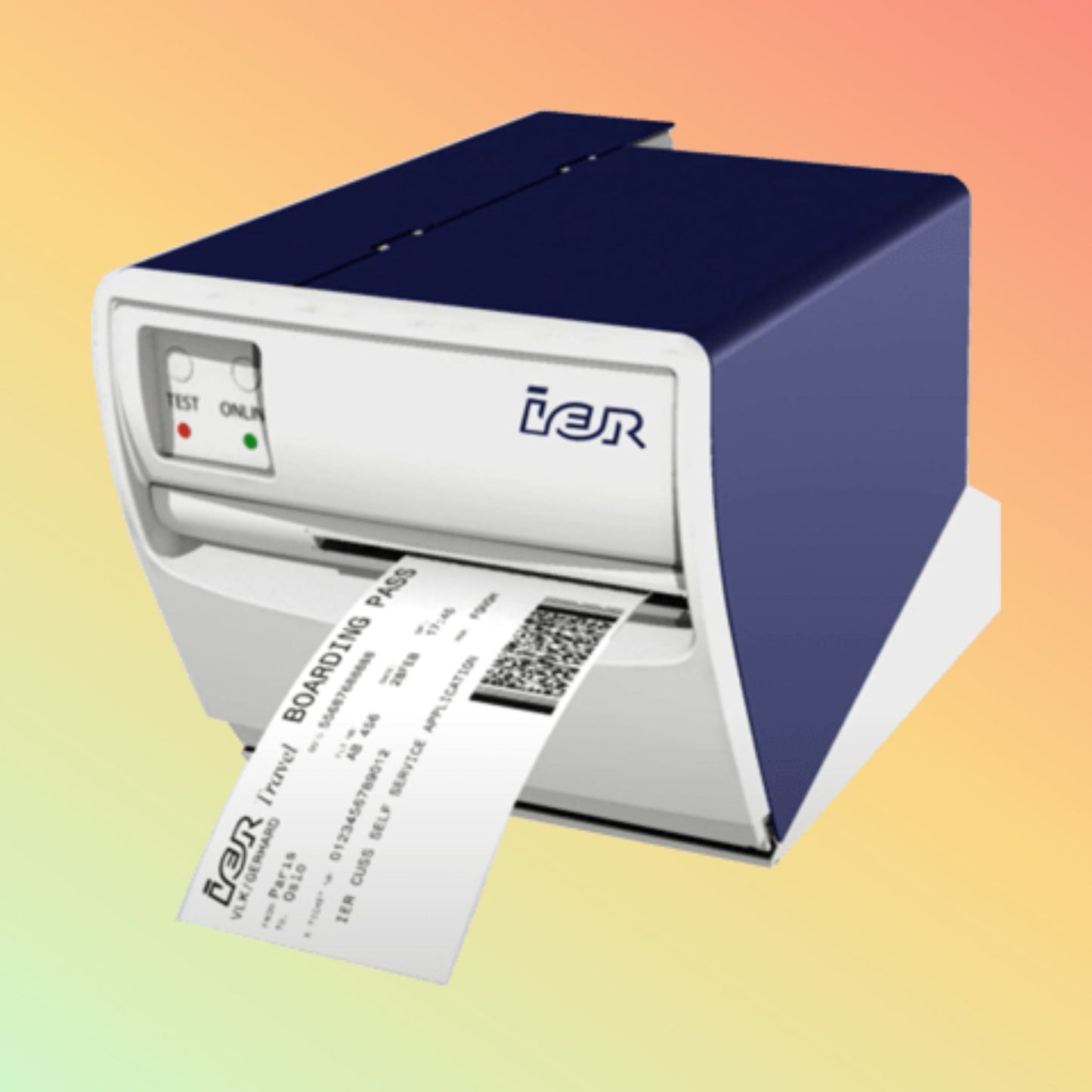 IER 400 RFID check - in counter printer - NEOTECH
