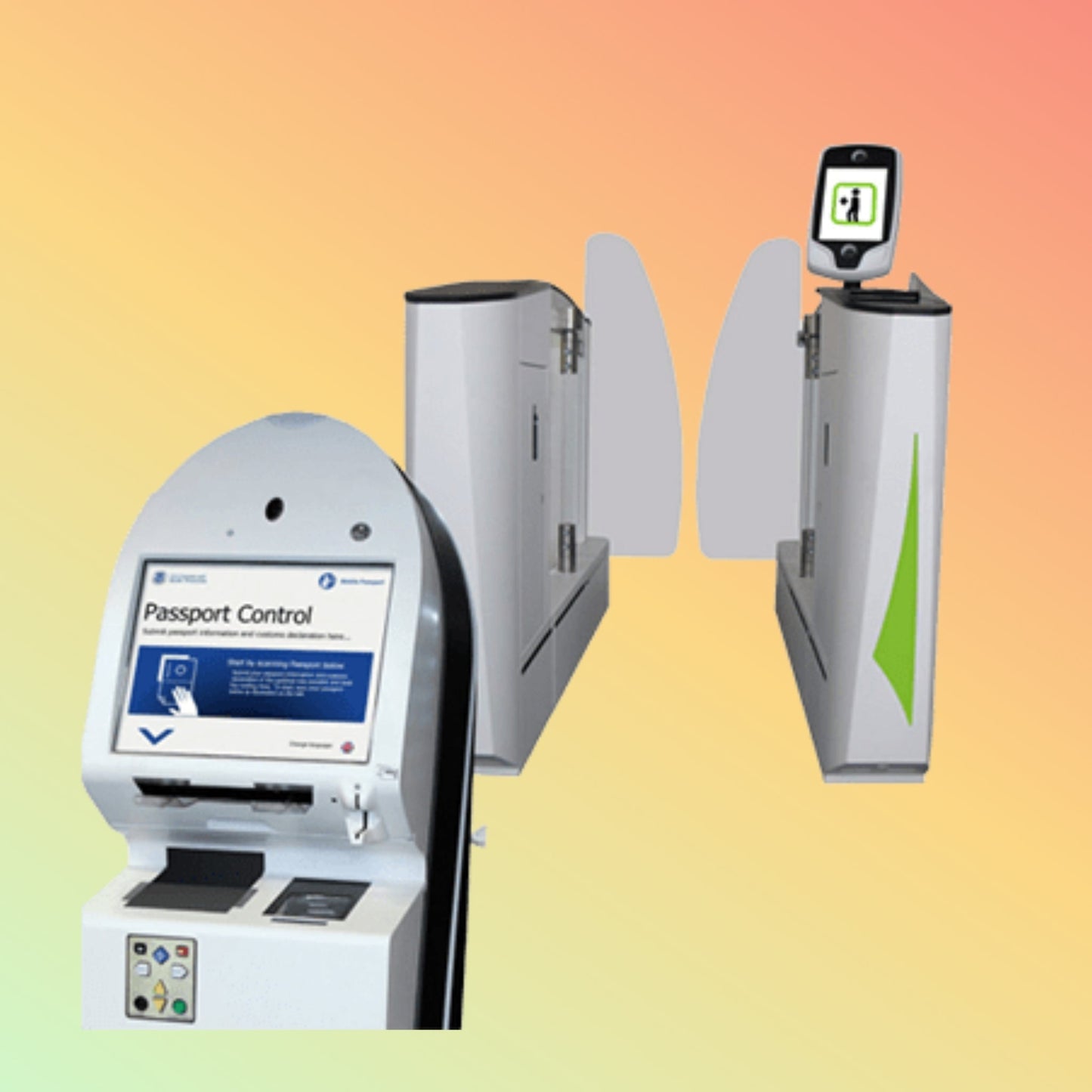 IER Automatic Border Control Lane E - gate - NEOTECH