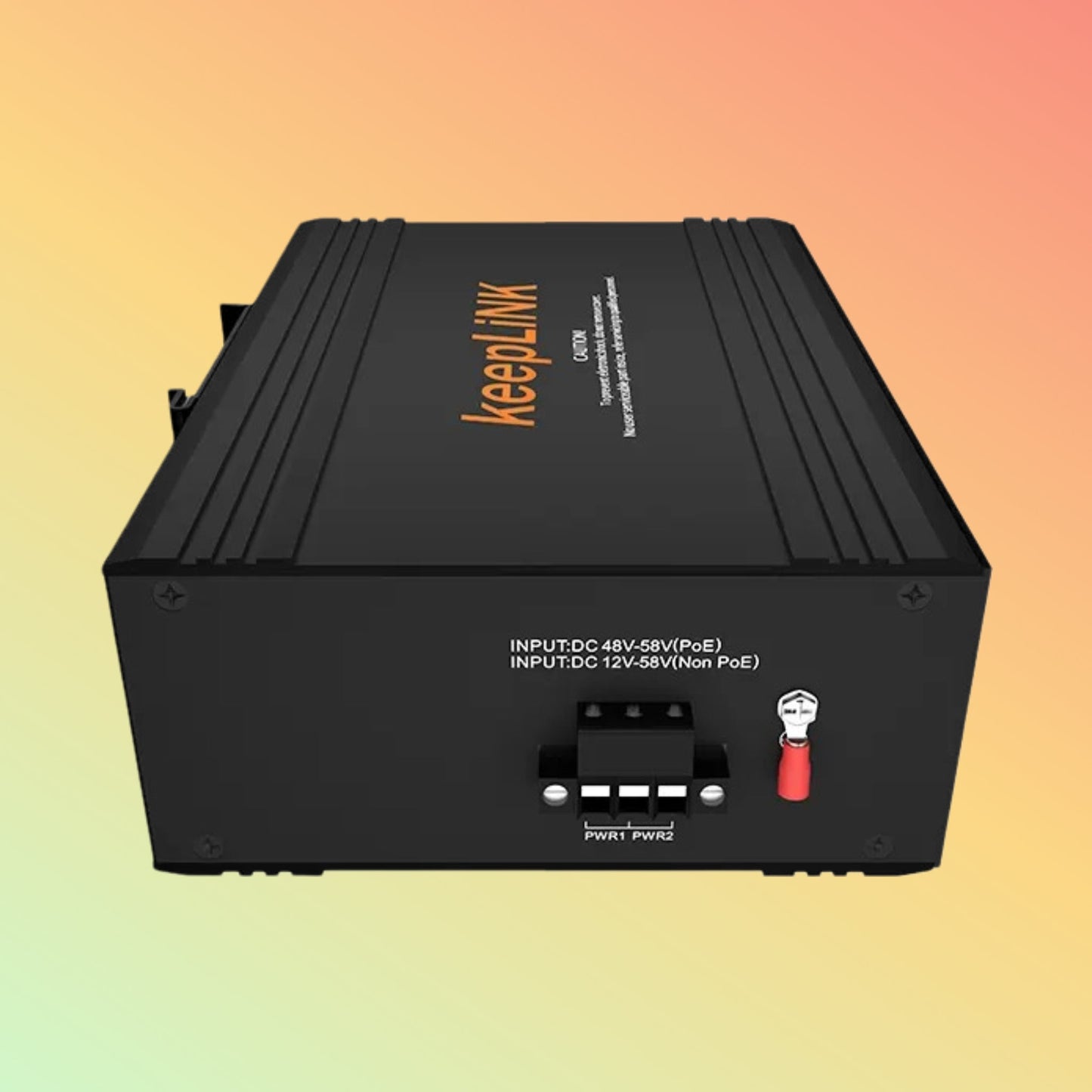 Industrial Grade Network 8 Port Gigabit Ethernet Media Converter PoE - NEOTECH