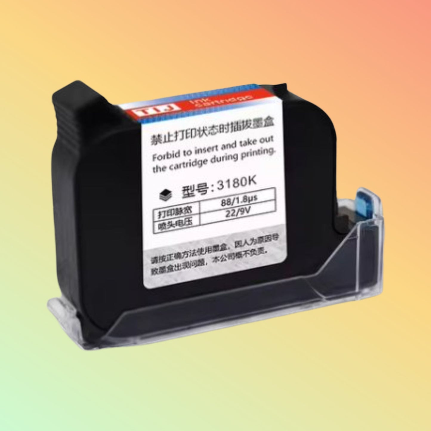 INK45 Black Ink Cartridge for 12.7mm TIJ Printer - NEOTECH