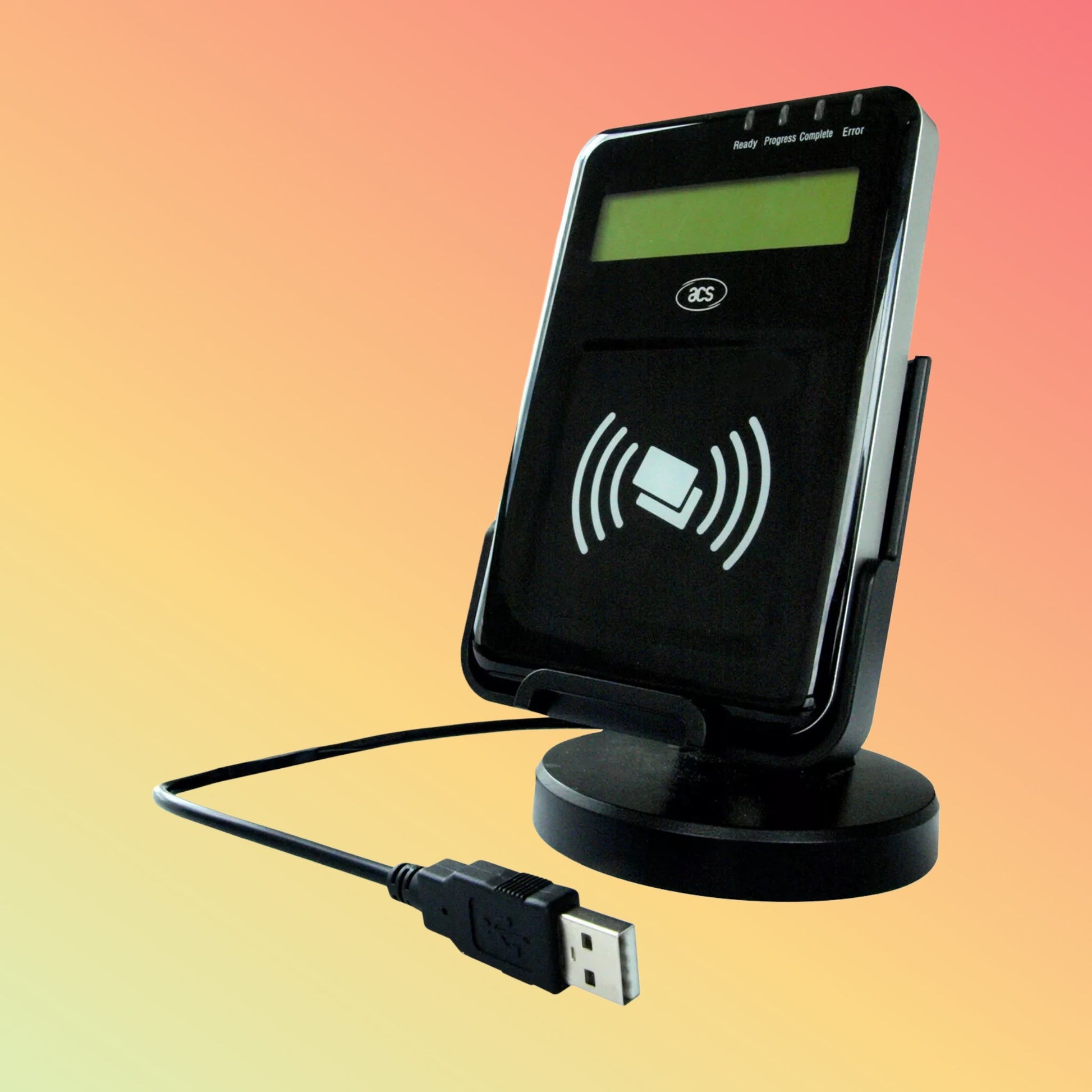 ISO14443 FELICA USB Smart Card NFC Reader With LCD Display ACR1222L - NEOTECH
