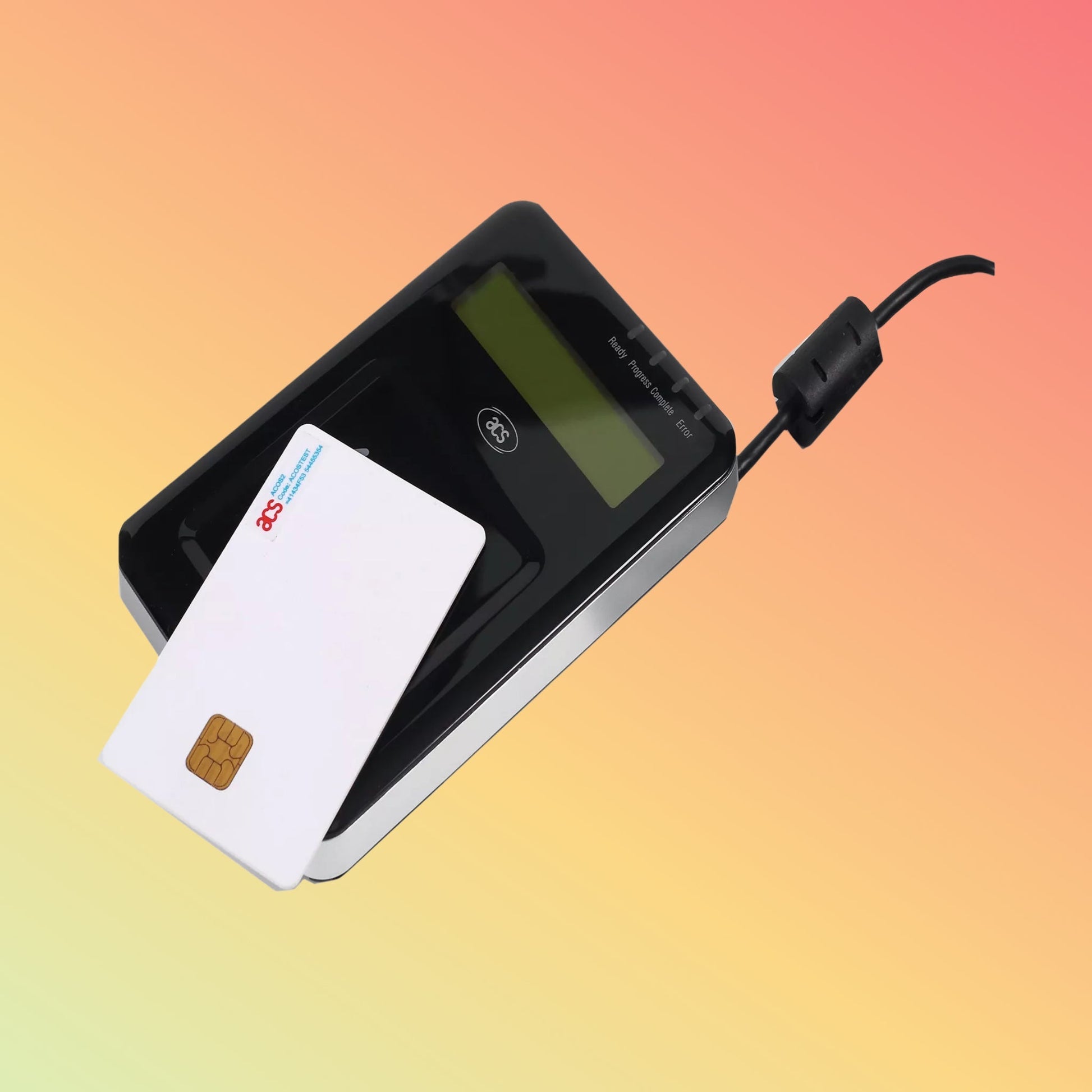 ISO14443 FELICA USB Smart Card NFC Reader With LCD Display ACR1222L - NEOTECH