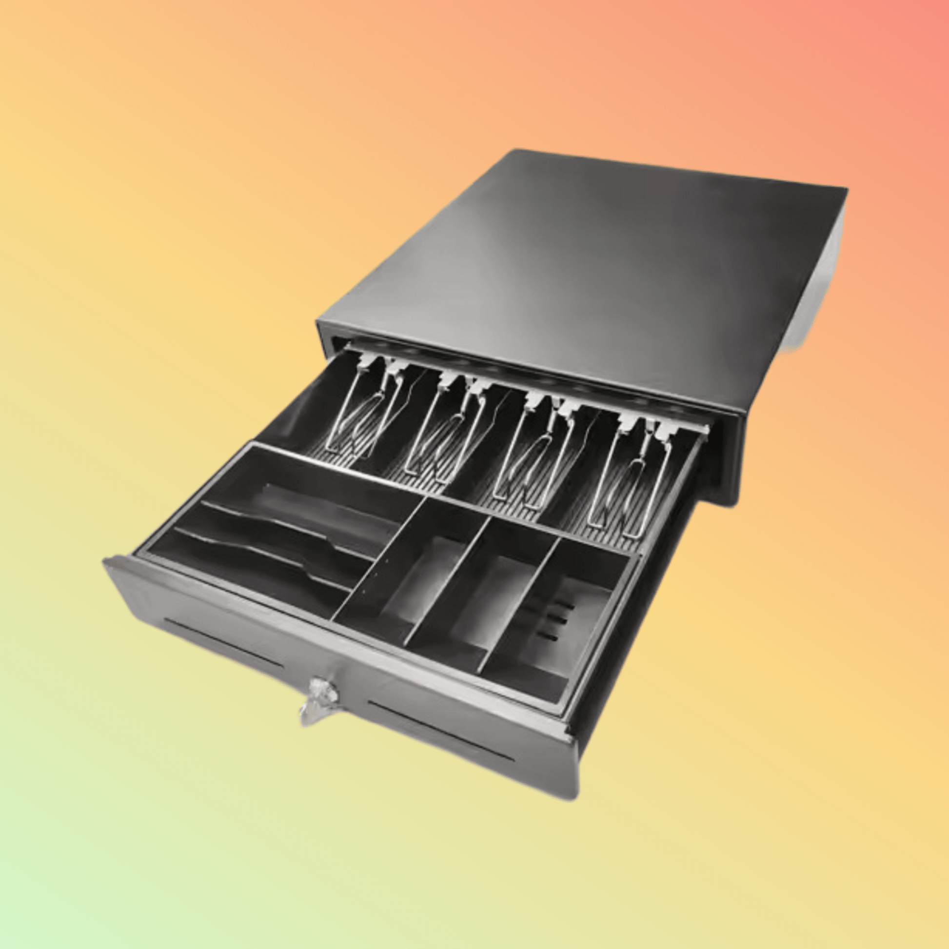 Kasrow 16 inch POS Cash Drawer 6 Bills Heavy Duty RJ11 - NEOTECH