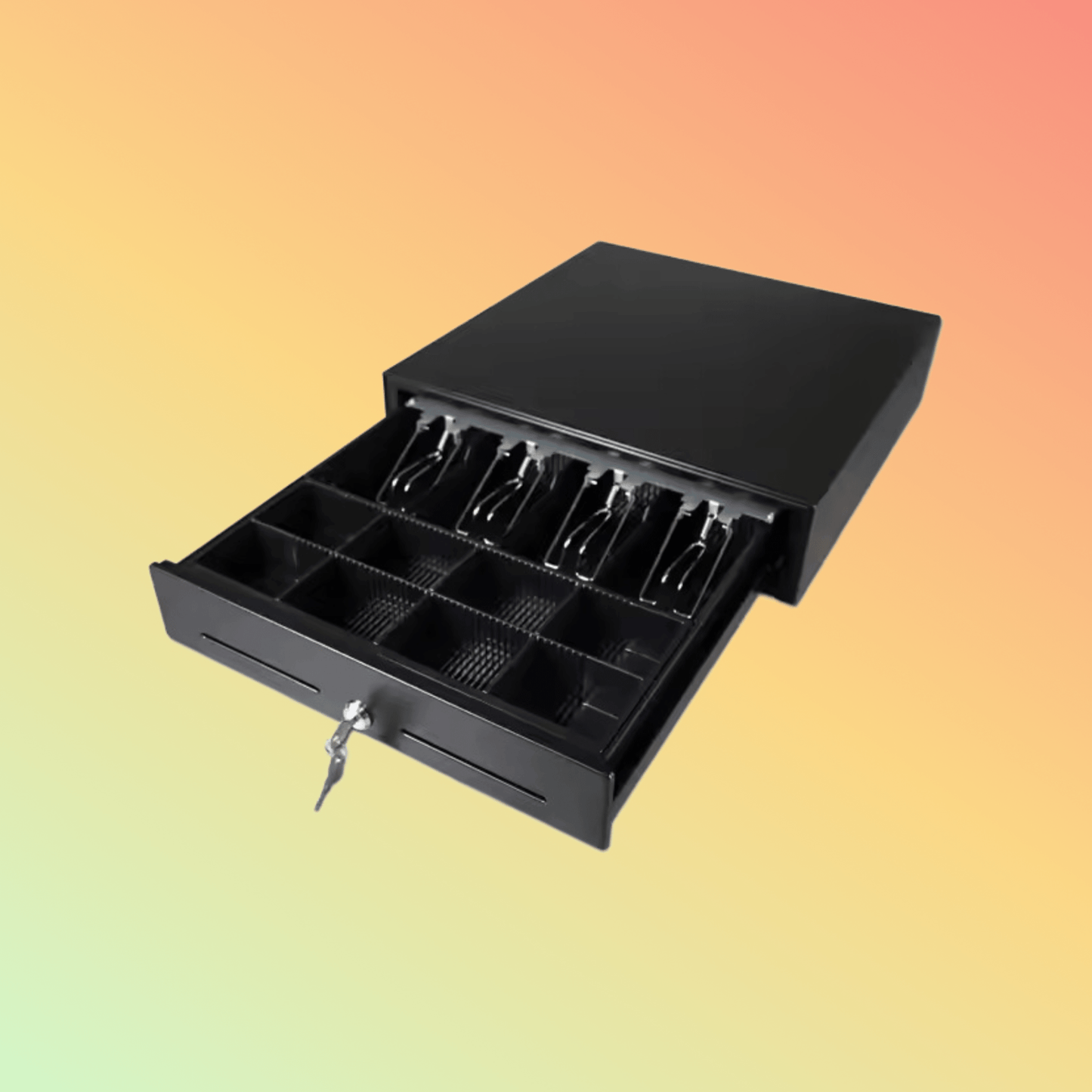 Kasrow Hot Sale Micro Switch Metal Cash Drawer Pos System Cash register Drawer for Supermarket - NEOTECH