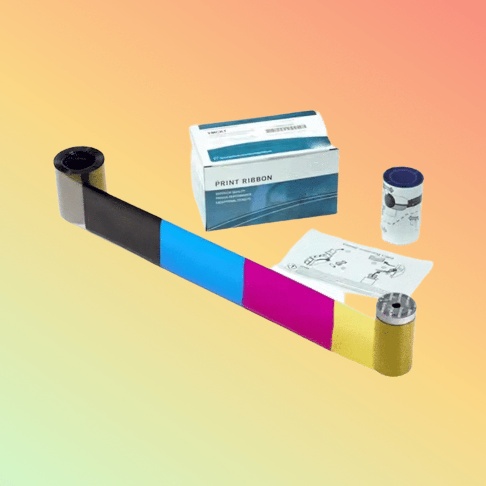 Linkwin 09 535000 - 002 For Datacard YMCKT Printer ID Card Ribbon - NEOTECH