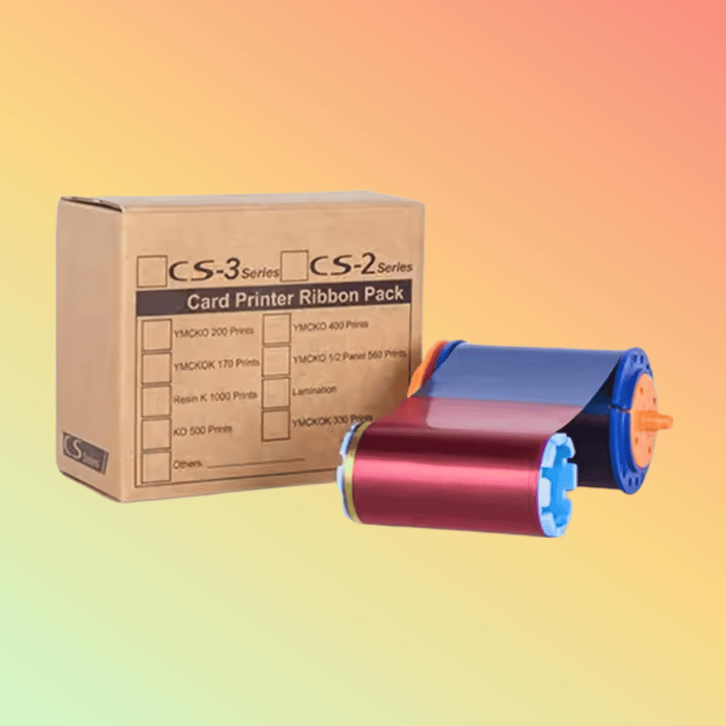 Linkwin 09 ID card printer Ribbon for HiTi CS200 CS200e CS220e - NEOTECH