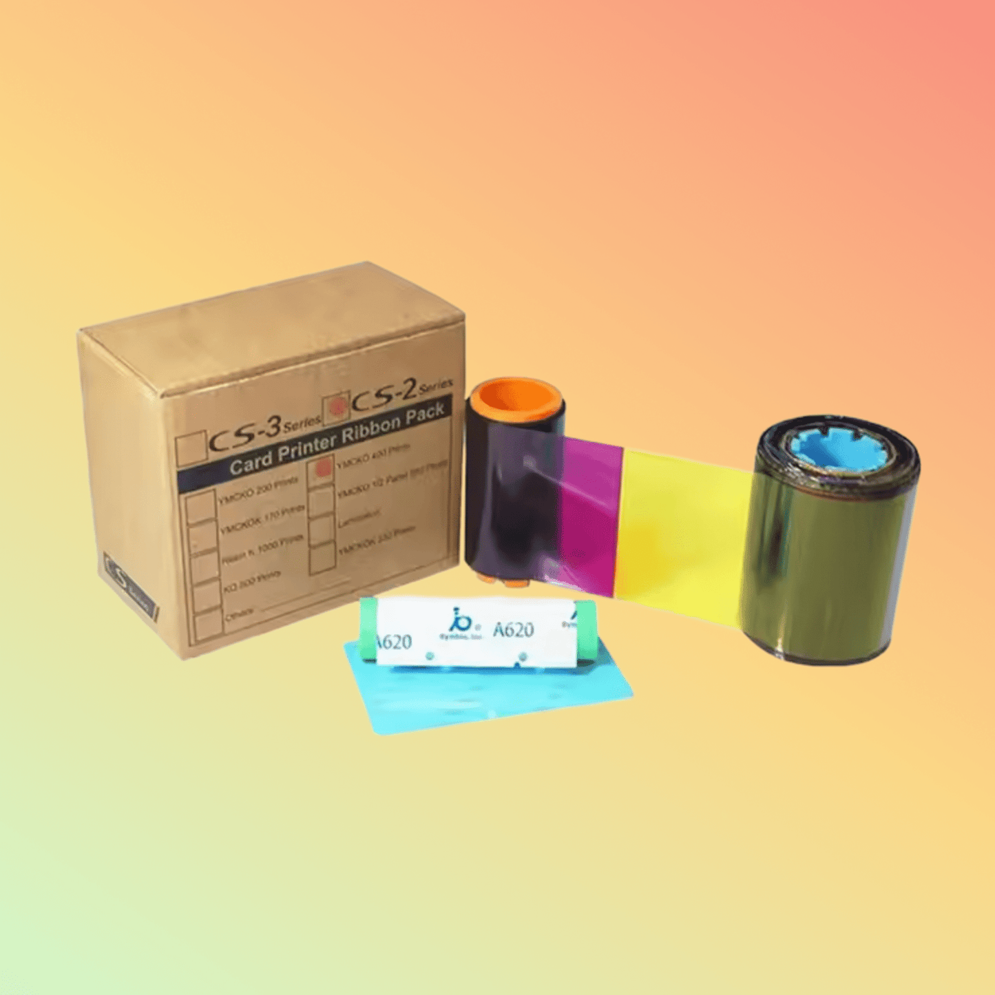 Linkwin 09 ID card printer Ribbon for HiTi CS200 CS200e CS220e - NEOTECH