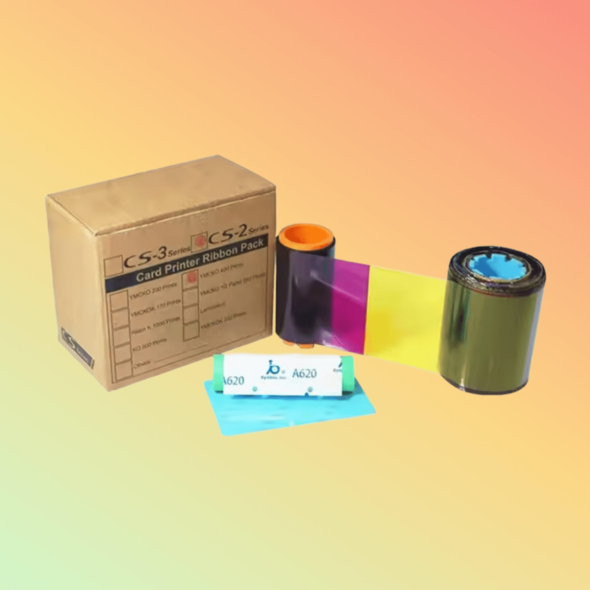 Linkwin 09 ID card printer Ribbon for HiTi CS200 CS200e CS220e - NEOTECH