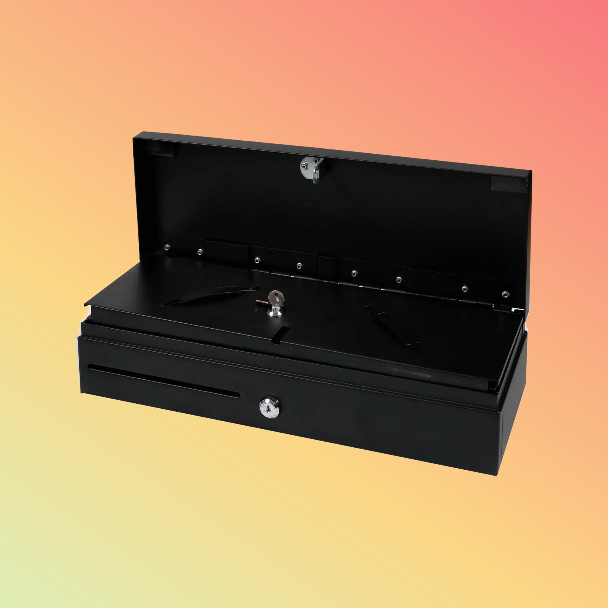 Lockable Single Slot Stainless Steel Lid POS Cash Drawer HS170 - NEOTECH