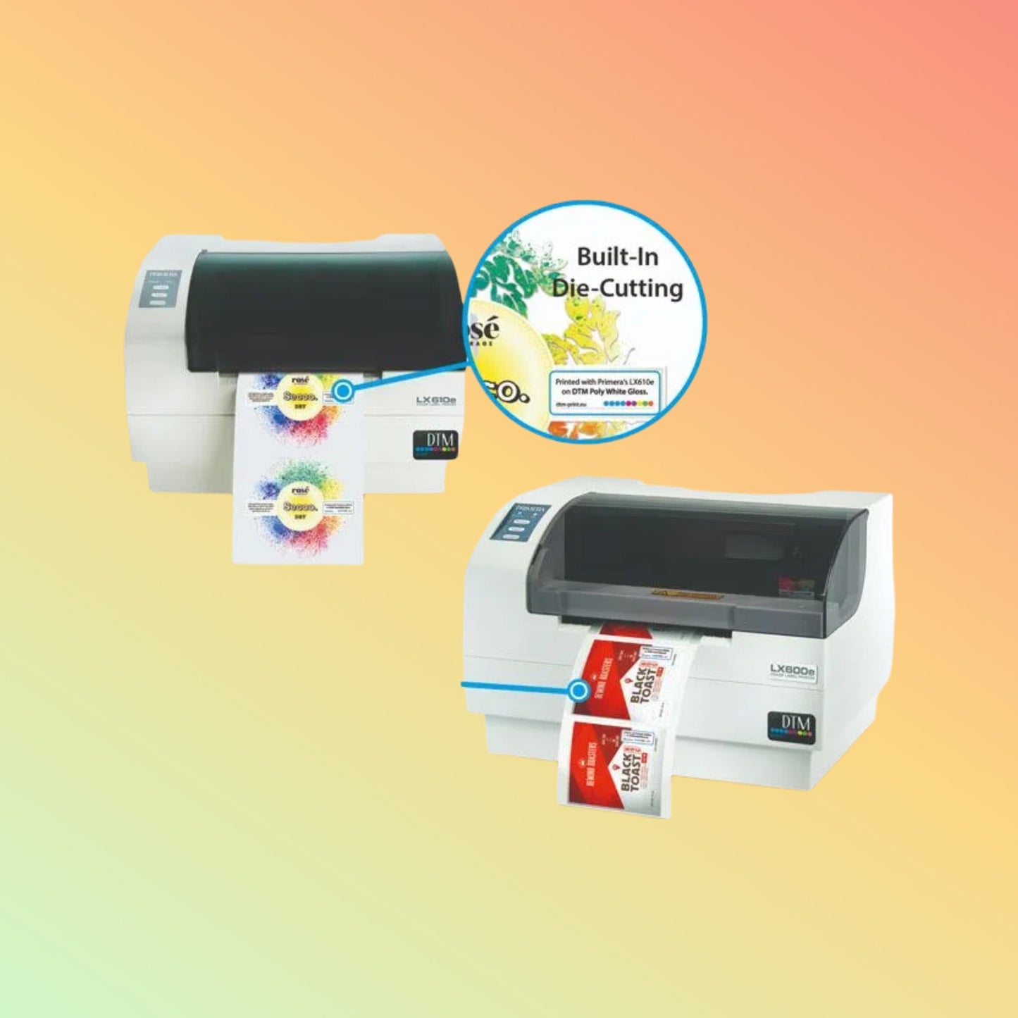 LX610e CMY: All - in - One Full - Color Label Printer and Digital Cutter - NEOTECH