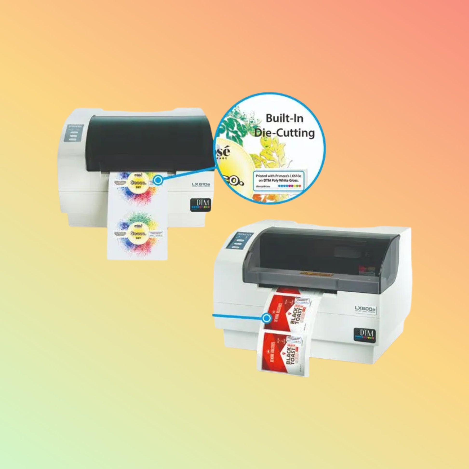 LX610e CMY: All - in - One Full - Color Label Printer and Digital Cutter - NEOTECH