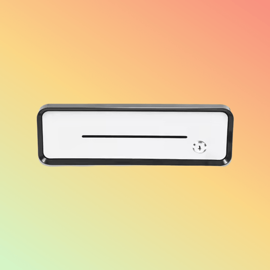 MAKAN Euro supermarket metal 3 position key lock 5 Bills 8 Coins stylish small cash drawer - NEOTECH