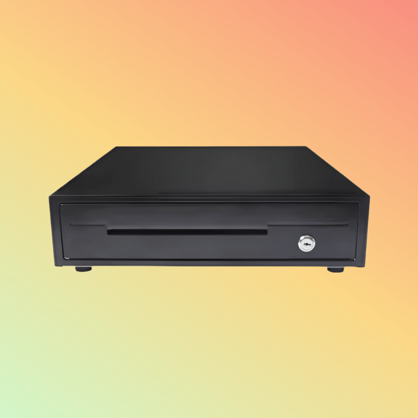 MAKAN POS System Black Metal 4 bills 8 coins Security Mini Cash Drawer For Supermarket - NEOTECH