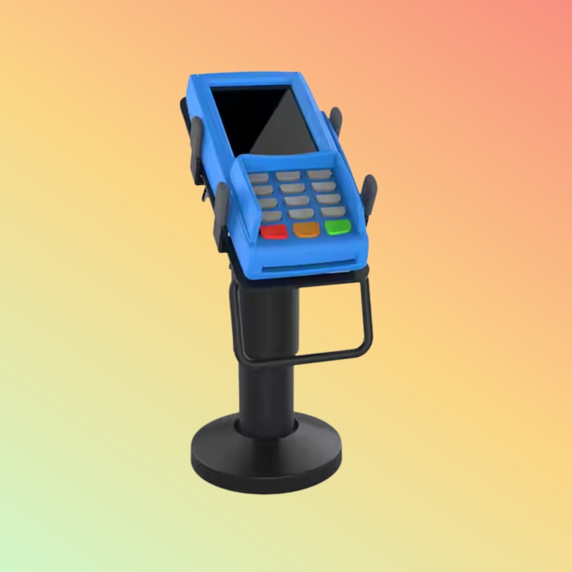 MAKAN Universal desktop credit card pos machine pos mount terminal stand holder with adjust clamp - NEOTECH