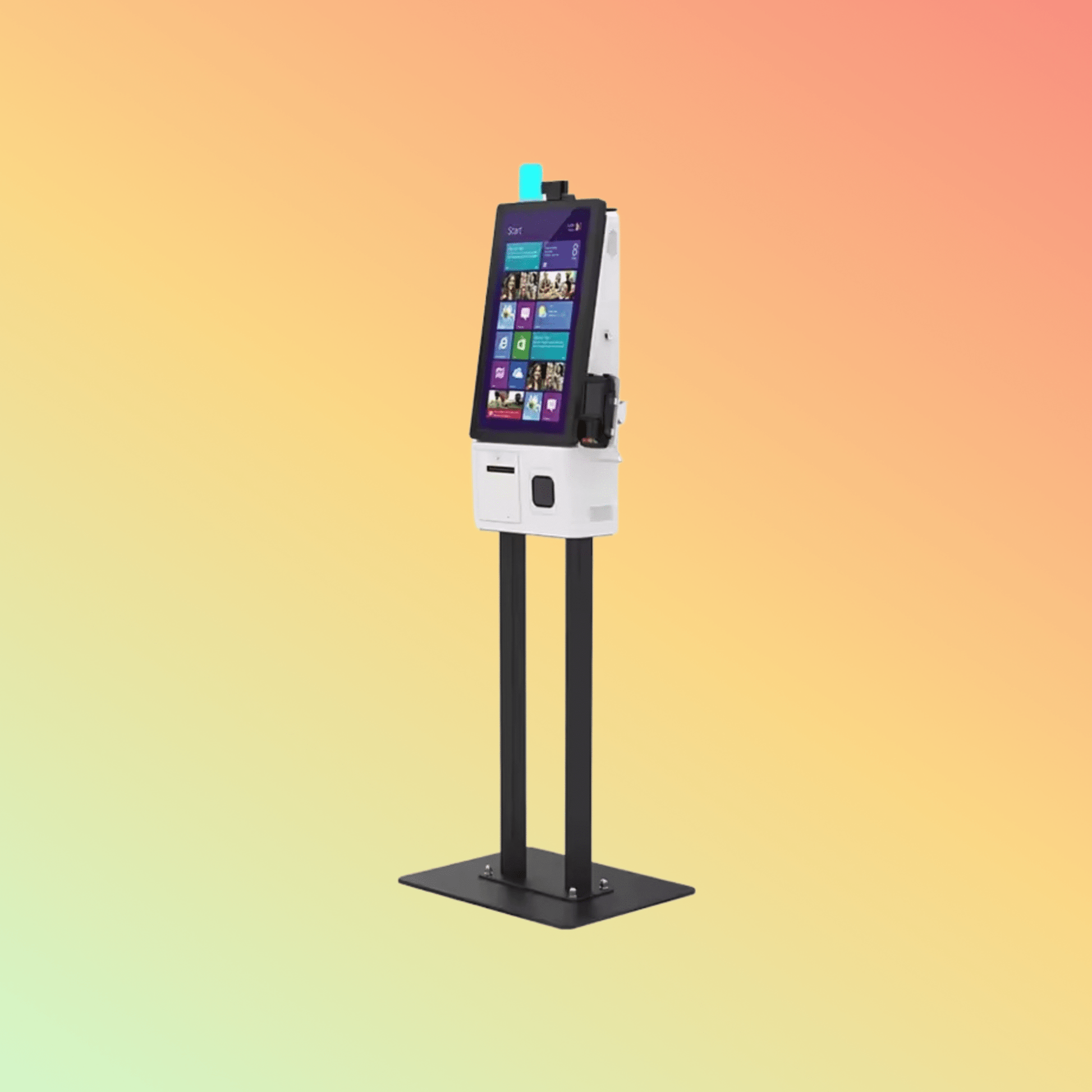 MAKEN 24 inch digital restaurant menu display touchscreen POS terminal self - service ordering kiosk - NEOTECH