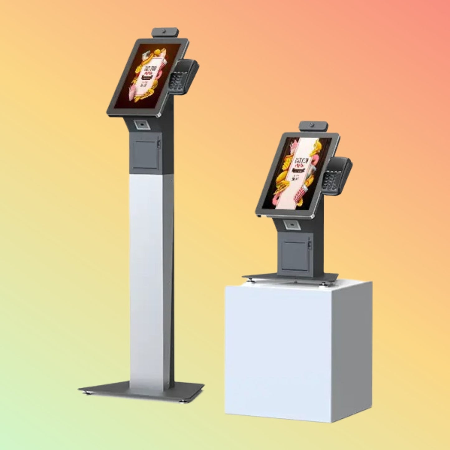 Maken 27 - Inch Android Self - Service Kiosk | Supermarket Checkout - NEOTECH