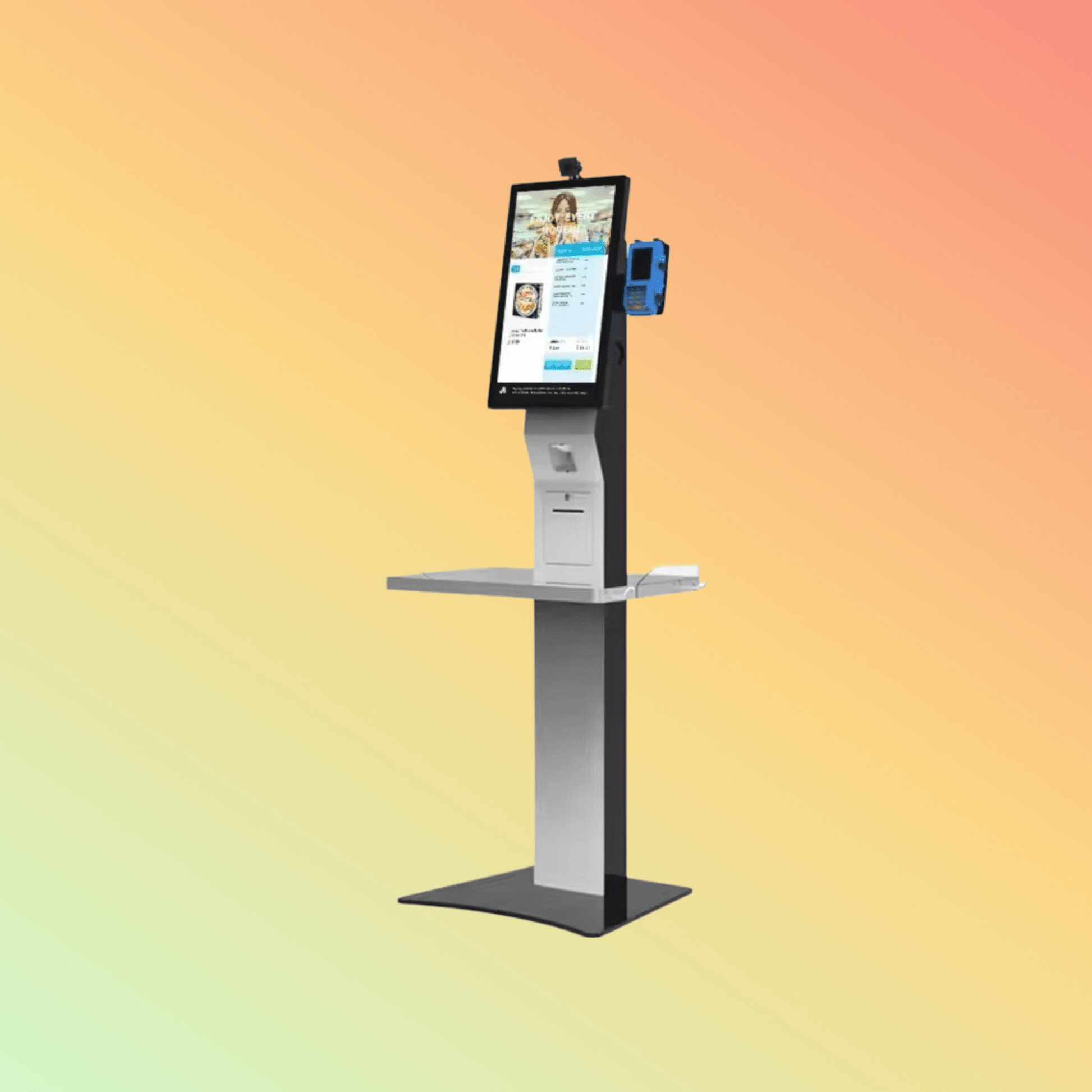 MAKEN 27 Inch Touch Screen Payment Terminal Machine Grocery Store Retail Self Checkout Kiosk - NEOTECH