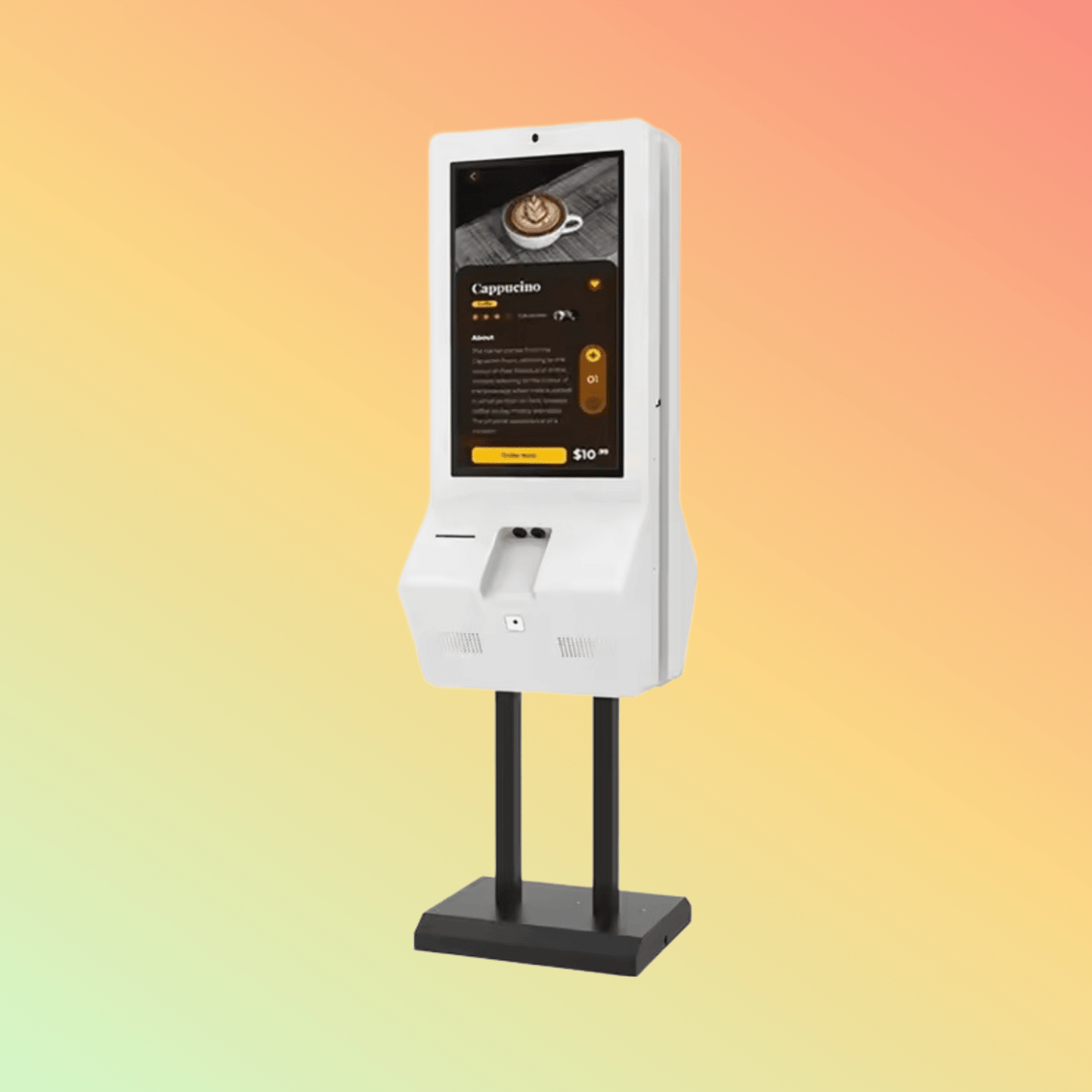 MAKEN 32 inch self service order kiosk touch screen self bill payment kiosk for McDonald's/KFC / restaurant - NEOTECH