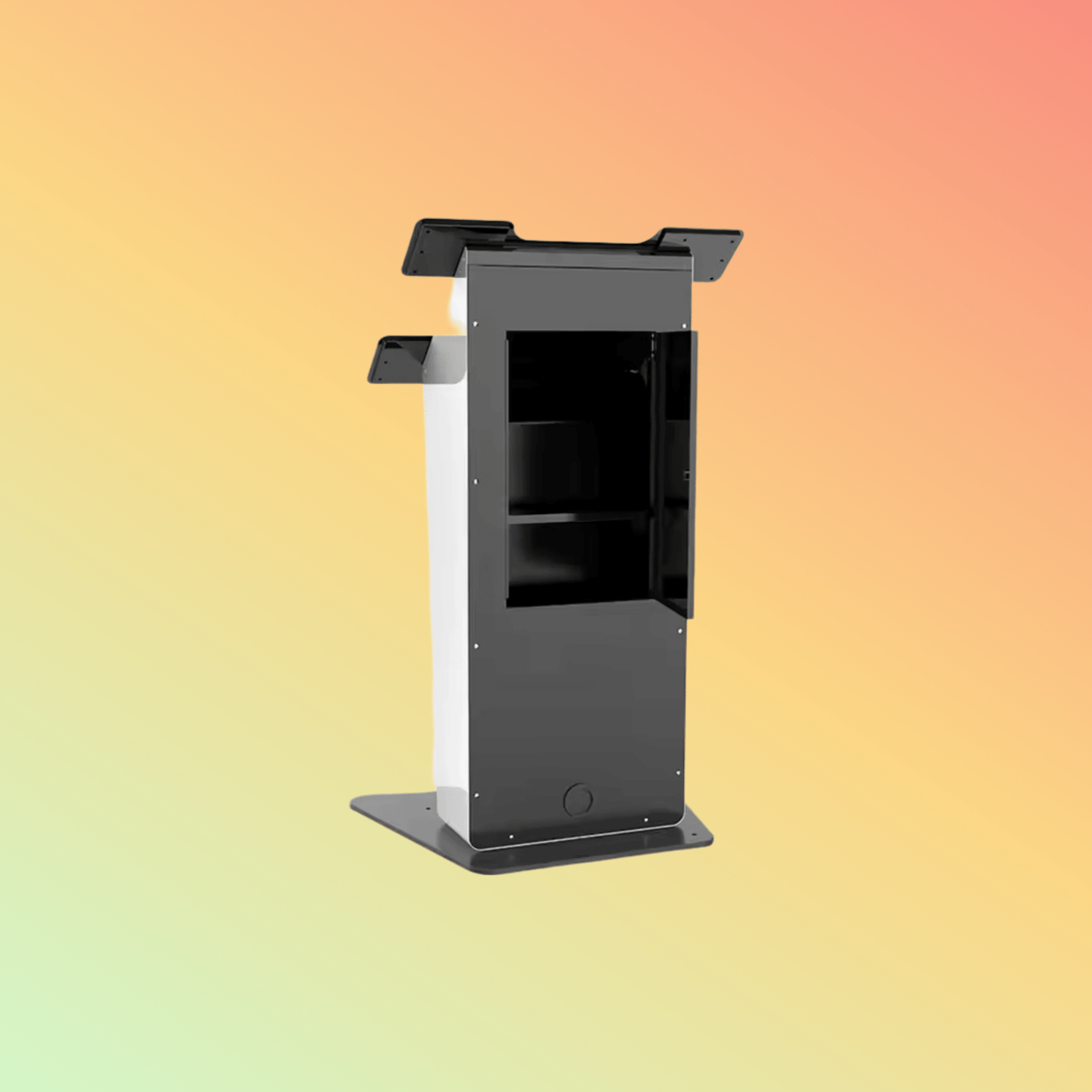 MAKEN All Metal Structure 43 - 55 Inch Digital Signage Screen Large Security Floor Display Stand - NEOTECH