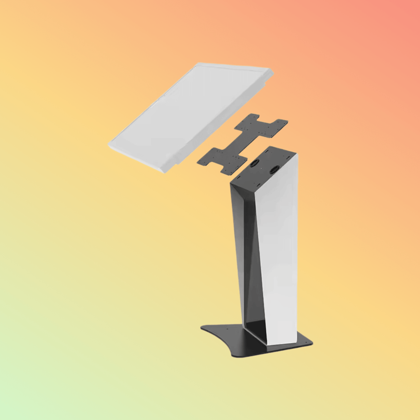 MAKEN All Metal Structure 43 - 55 Inch Digital Signage Screen Large Security Floor Display Stand - NEOTECH