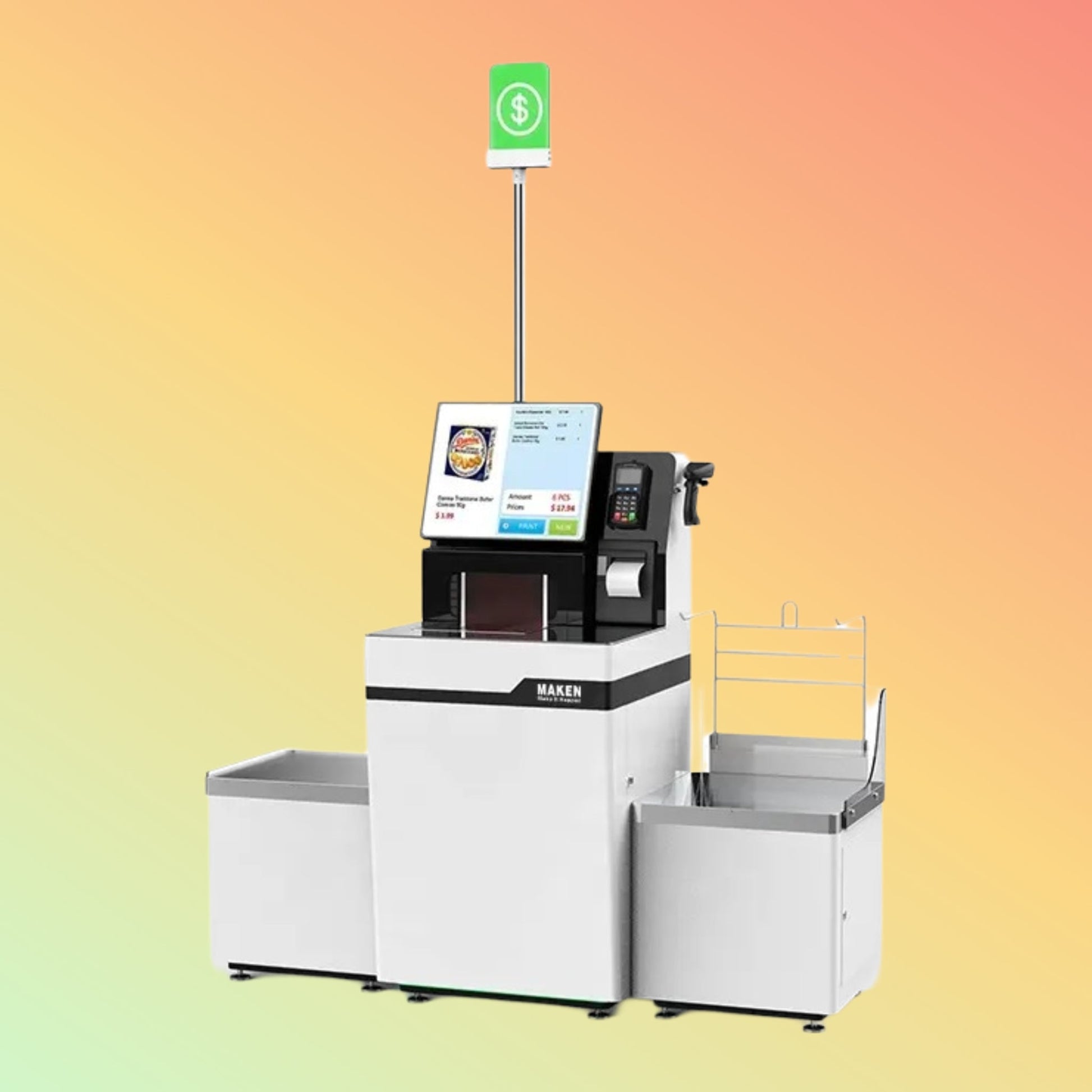 Maken Android Self - Checkout Kiosk | Retail Automation - NEOTECH