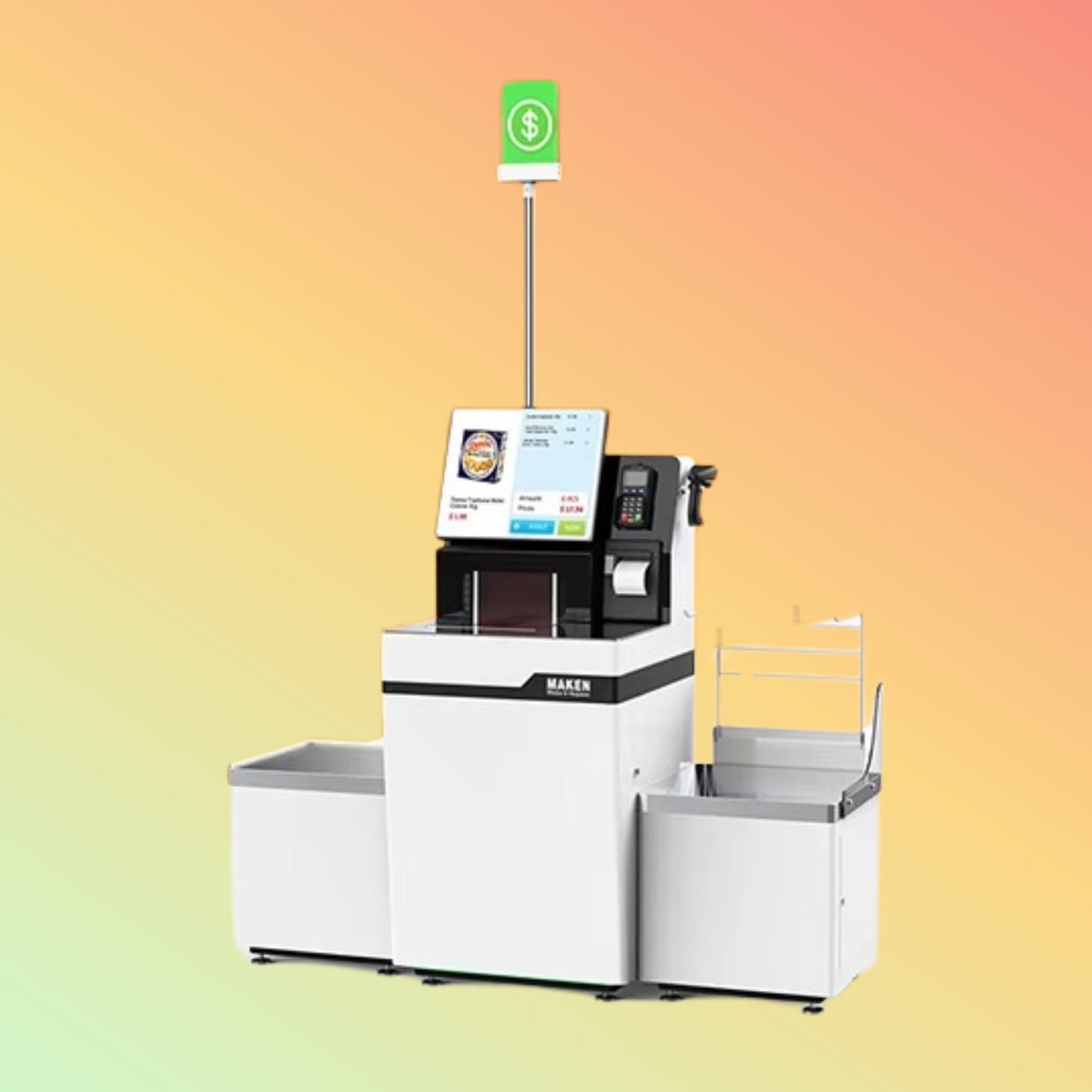 Maken Android Self - Checkout Kiosk | Retail Automation - NEOTECH