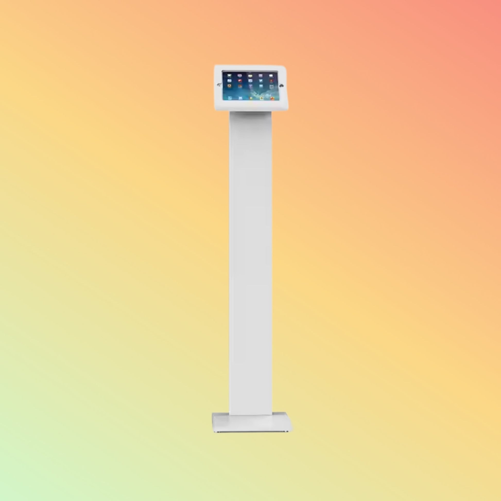 MAKEN Anti - Theft Security Enclosure Stand Tablet Holder Floor Display Stand For Ipad - NEOTECH