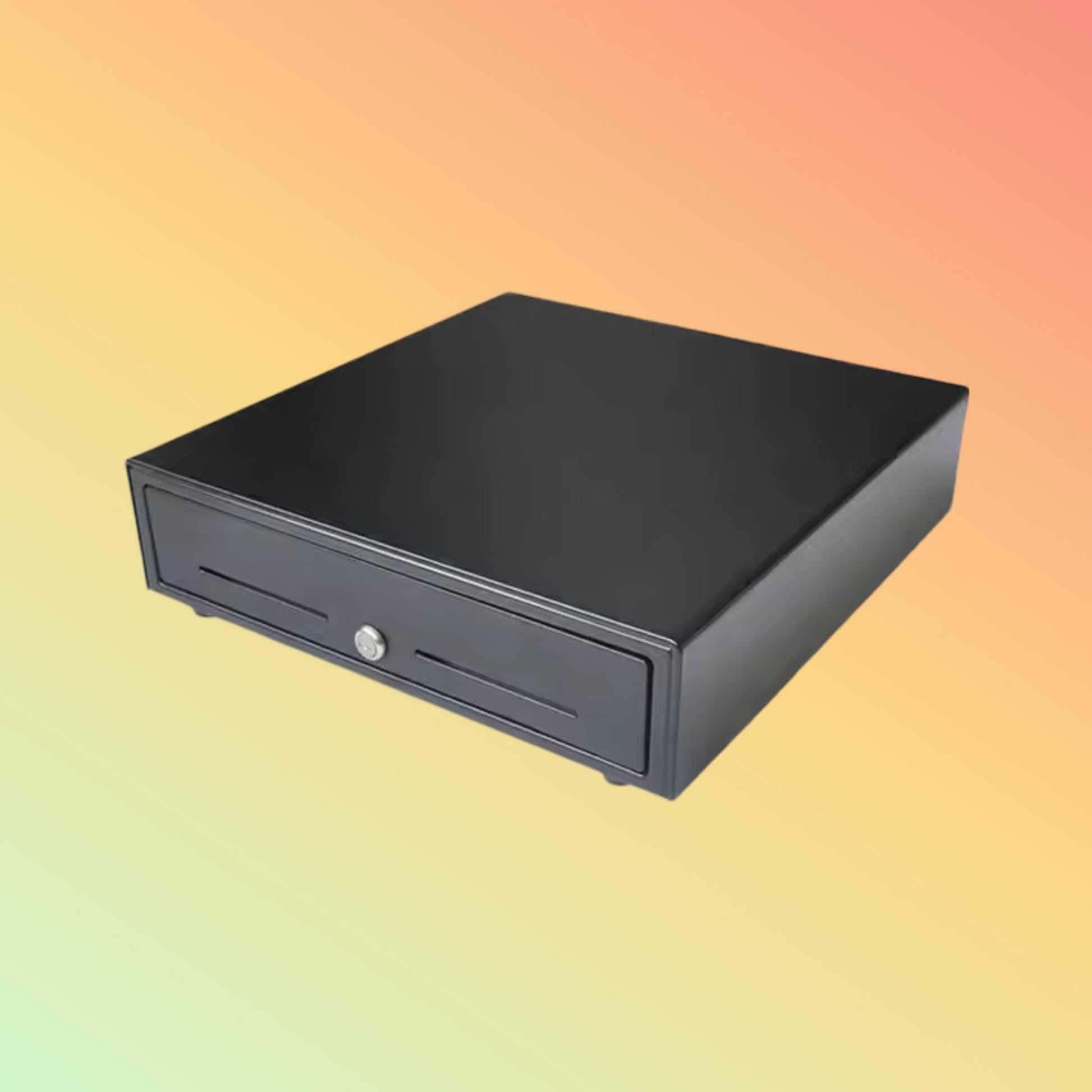 MAKEN China manufacture MK - 410T 5 bill 8 coins metal touch open manual push cash drawer - NEOTECH